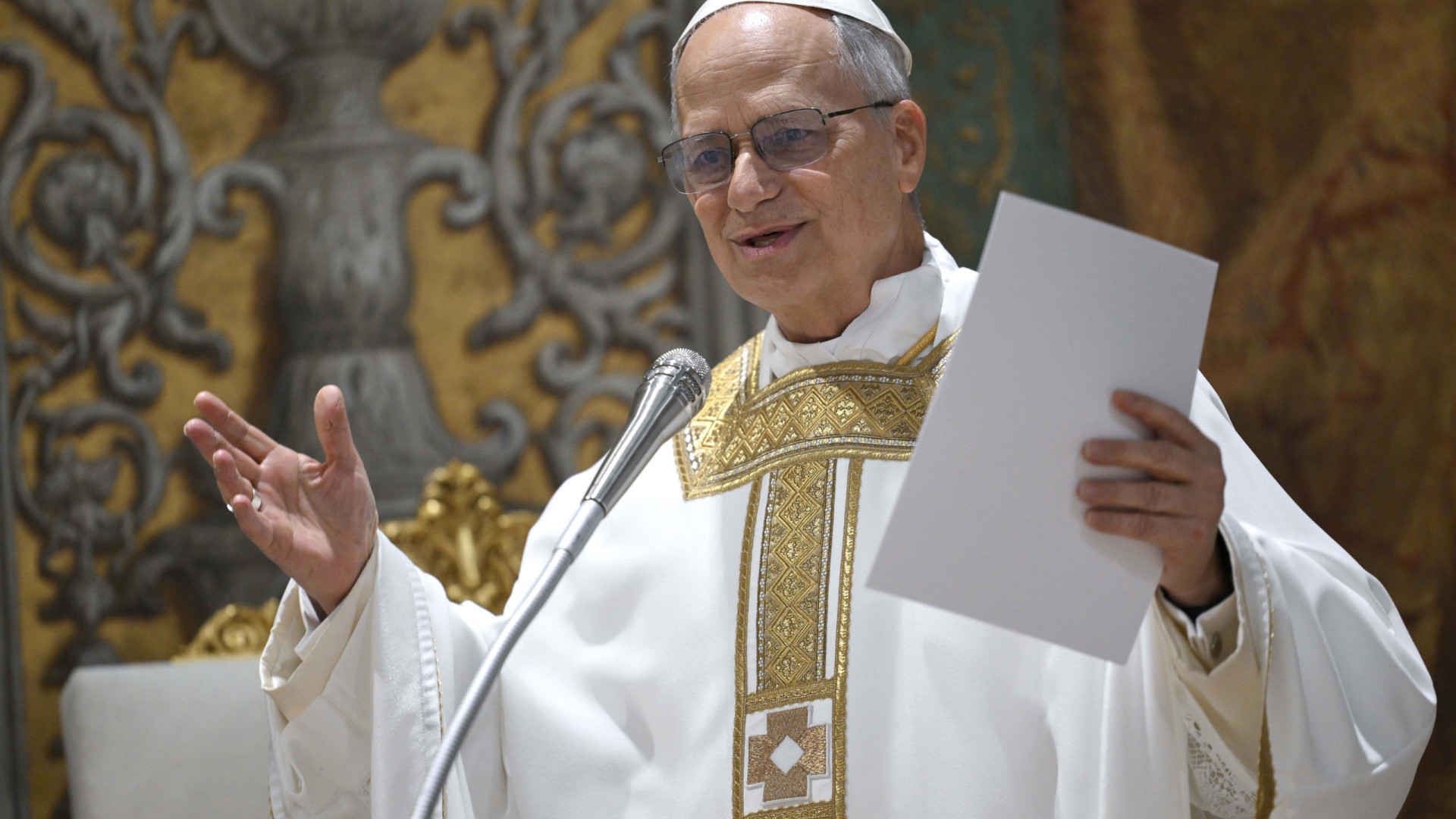 Papa Leão XIV tem 