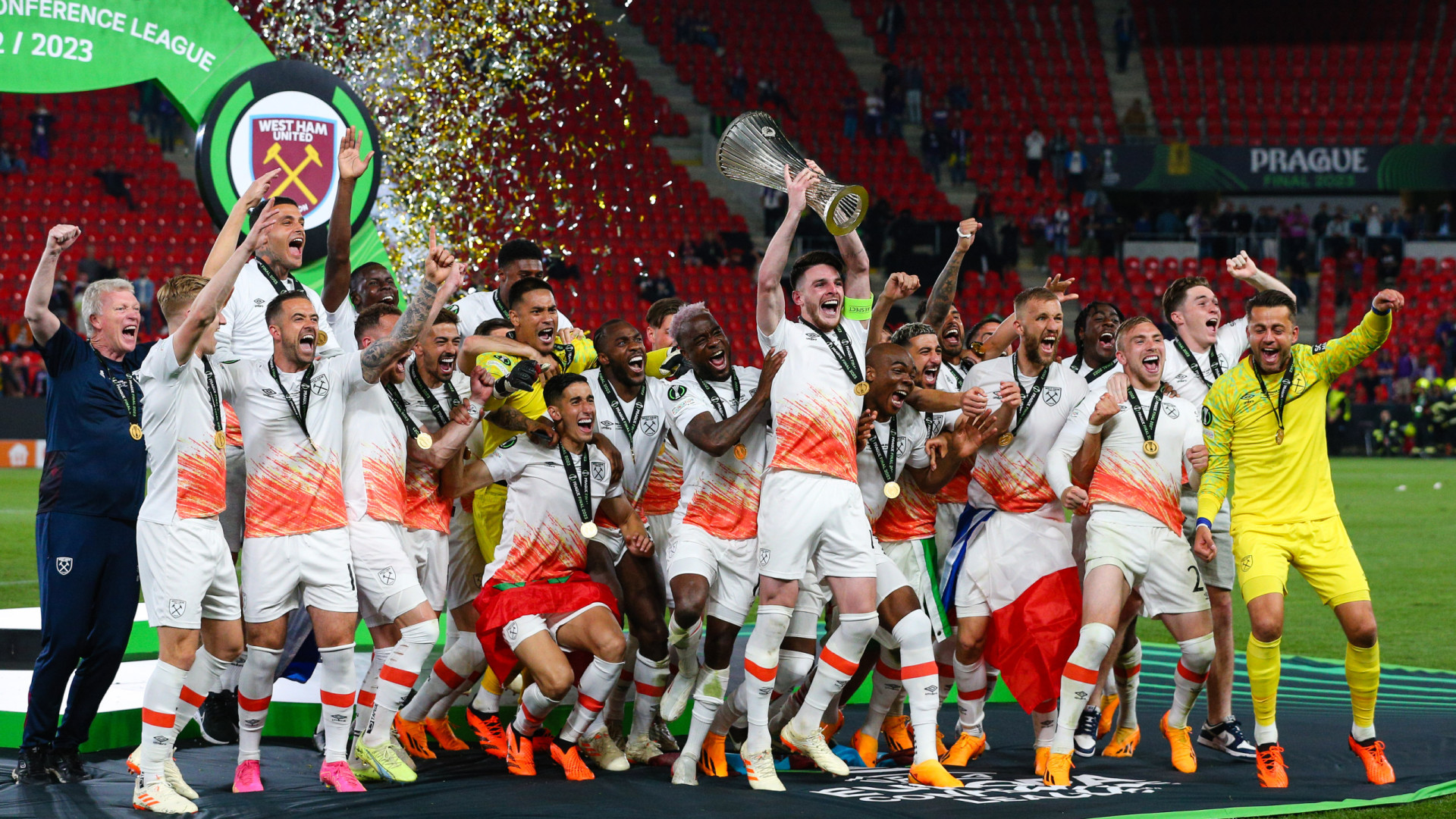 West Ham confirma dispensa de quatro campeões europeus na próxima época