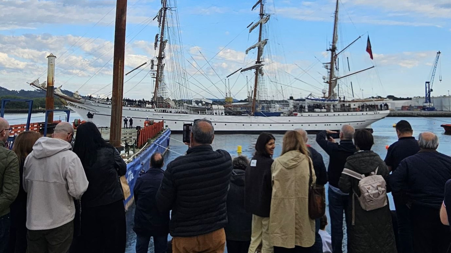 Por Viana do Castelo? Pode visitar o Navio-Escola Sagres até 18 de maio