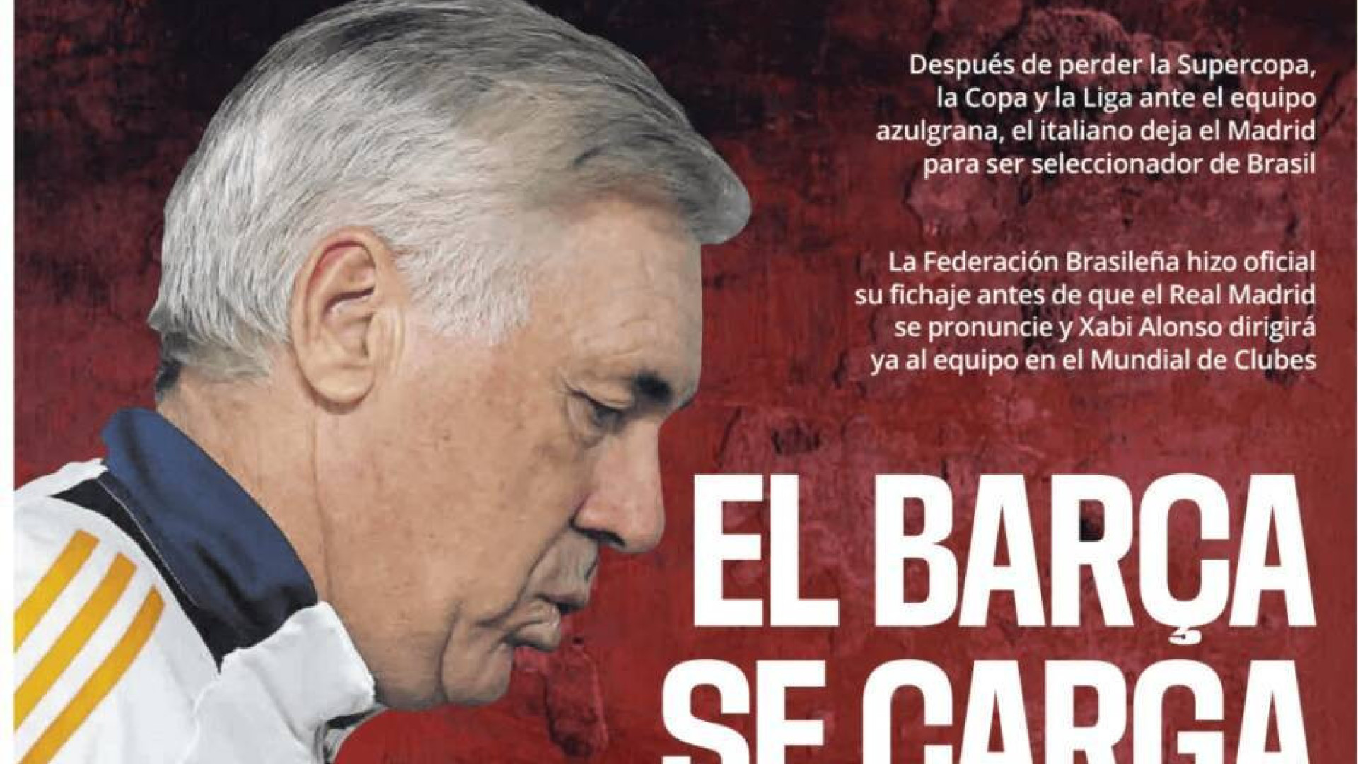 Lá fora: Ancelotti oficial no Brasil e United continua a 'tramar' Amorim