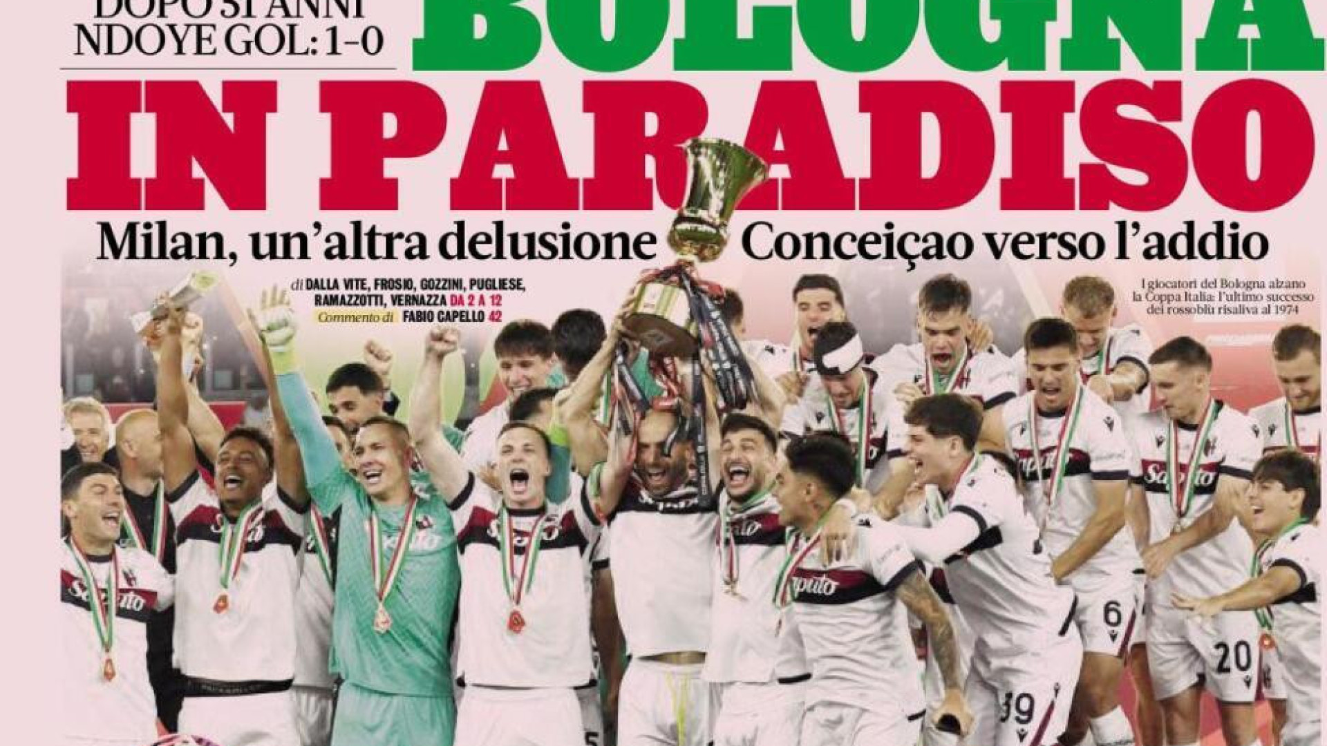 Lá fora: Sérgio Conceição perde final da Taça e Real Madrid adia festa