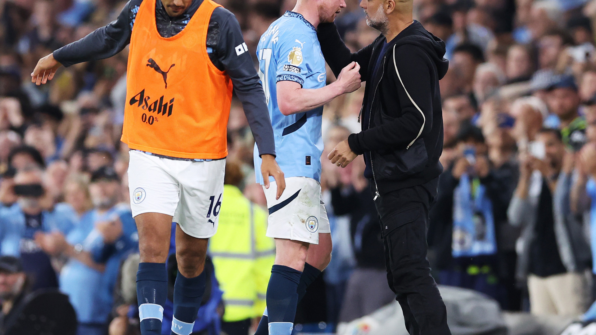 City vence Bournemouth no adeus de KDB e no regresso de Rodri