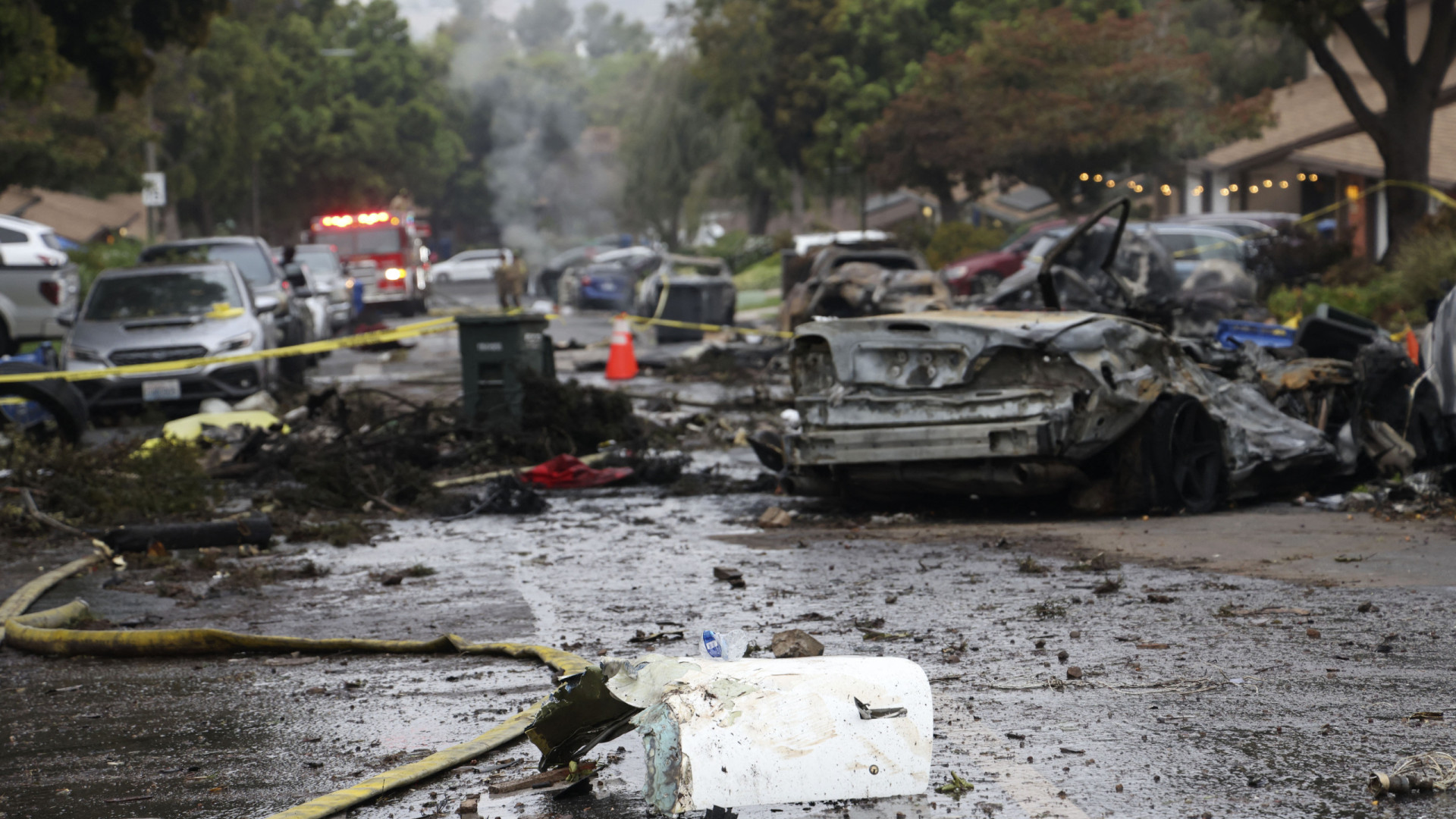 Queda de avioneta em San Diego faz 