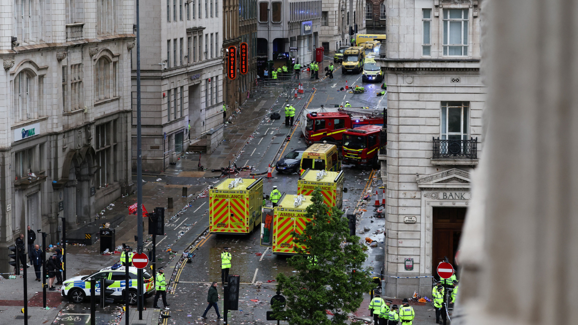 Detido por atropelamento múltiplo em Liverpool é britânico de 53 anos