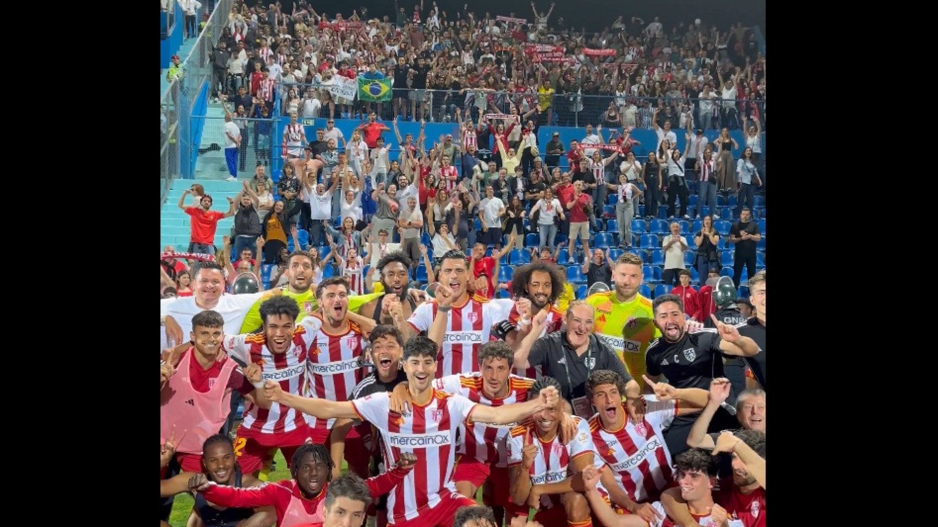 Foi assim que o AVS celebrou a permanência na I Liga 