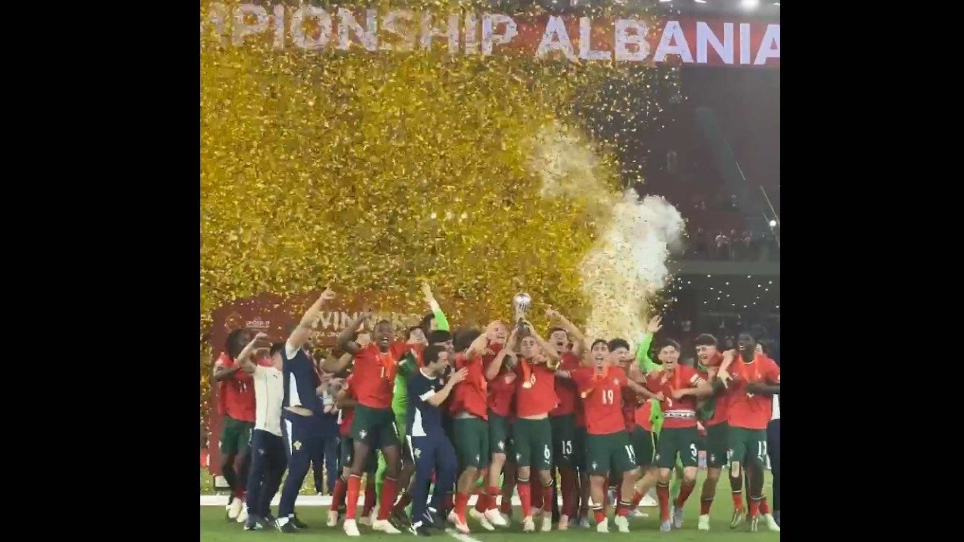 Para a posteridade. O momento em que Portugal ergueu o troféu do Europeu