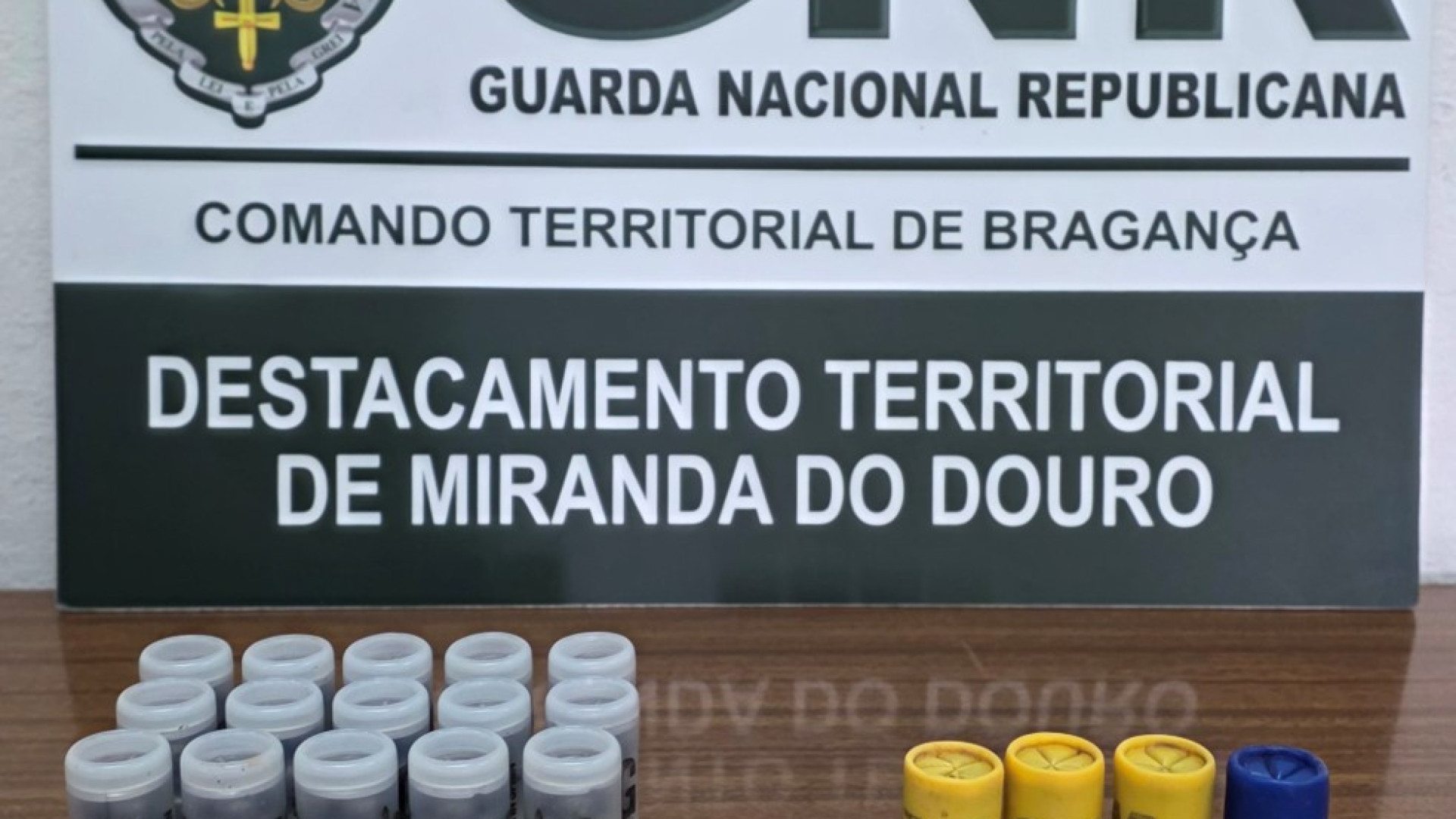 GNR apreende 19 munições a mulher de 45 anos em Bragança
