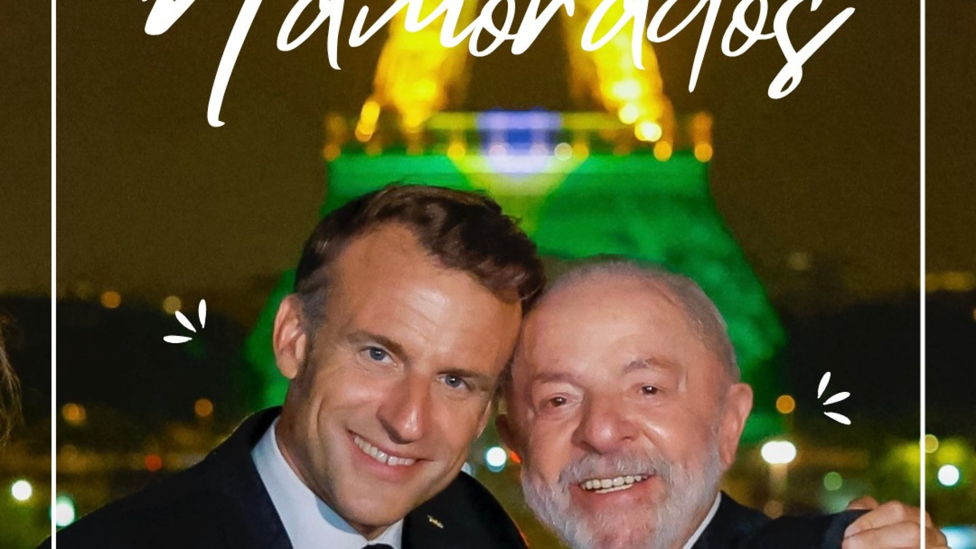 Embaixada de França no Brasil celebra Dia dos Namorados com Lula e Macron