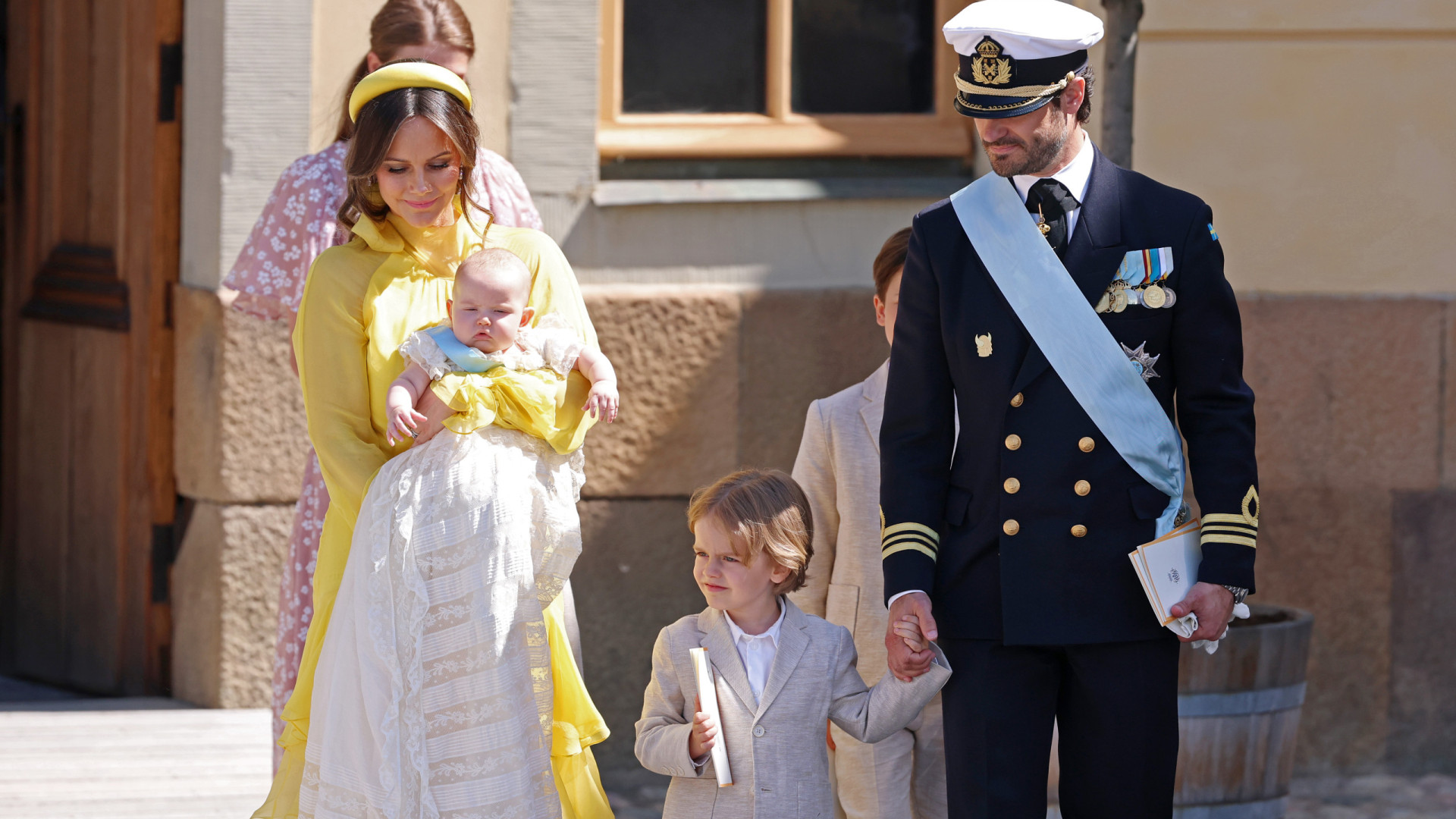 Princesa Ines da Suécia já foi batizada. Veja as imagens da cerimónia