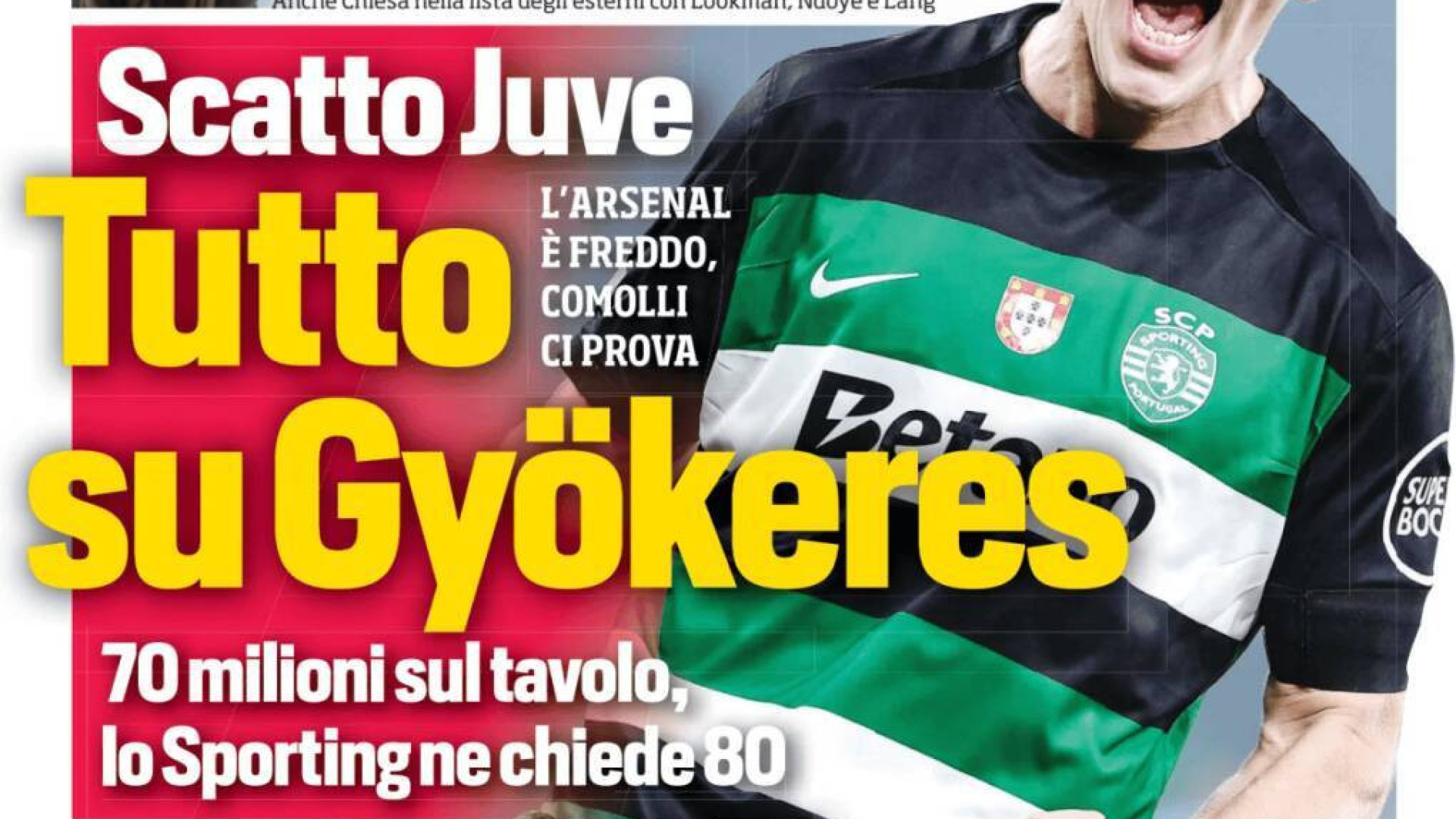 Lá fora: Juventus dá tudo por Gyokeres e há craques na mira do Barcelona
