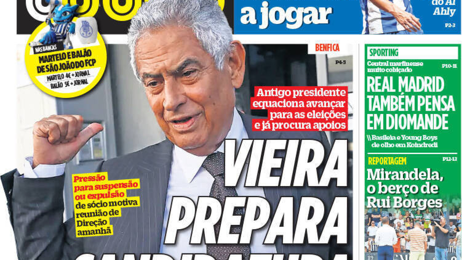 Por cá: Kokçu esclarece tudo, a nova cara do leão e a ideia de Marcano