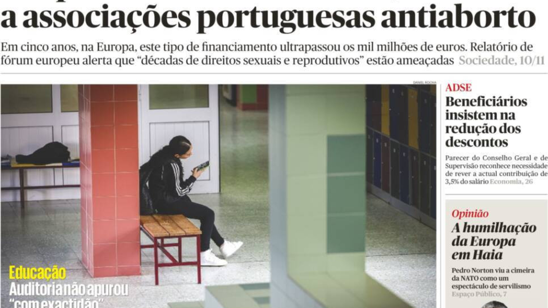 Hoje é notícia: Doam milhões contra aborto; Prostitutas forçadas a sorrir
