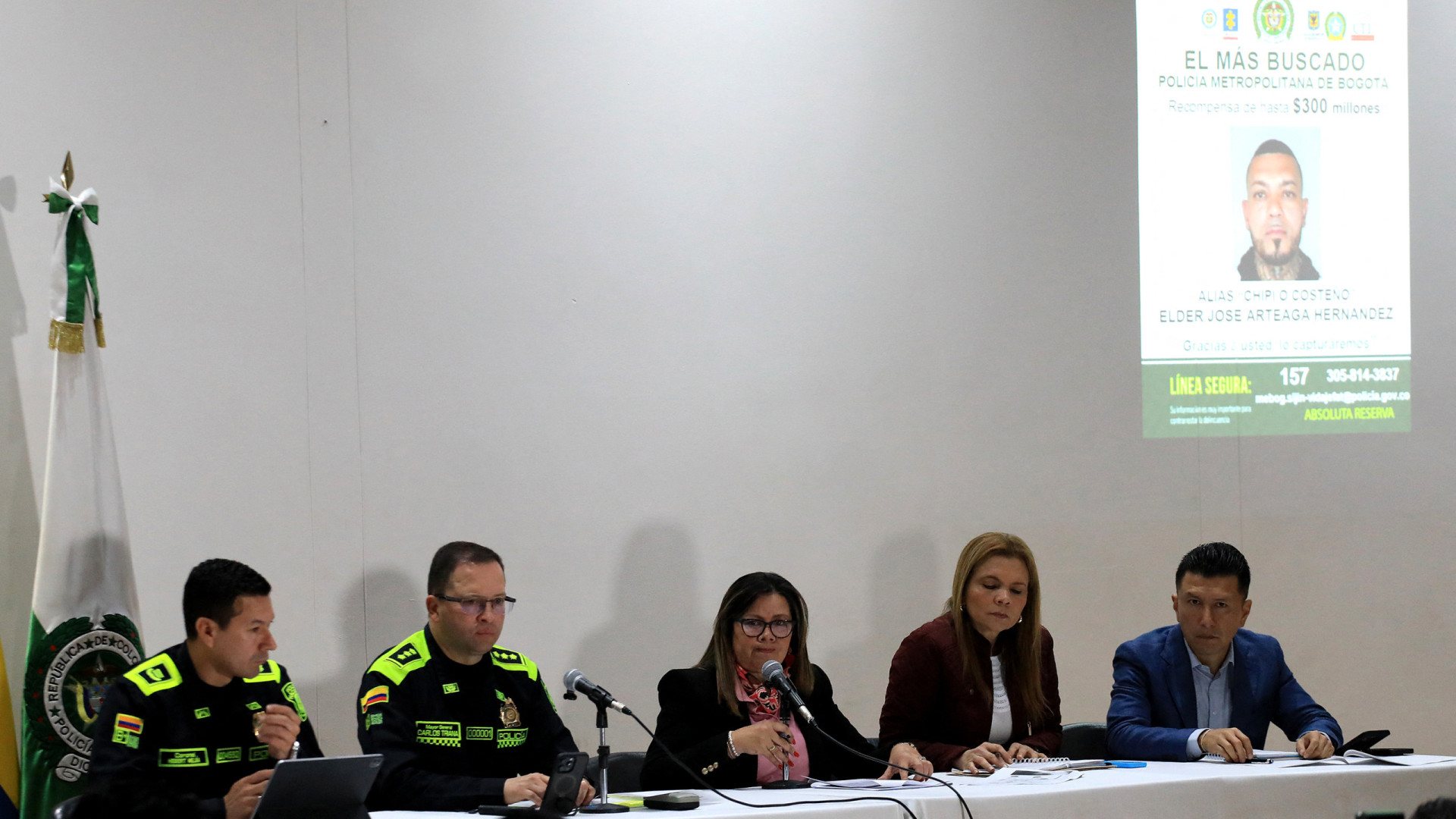 Detido suposto autor intelectual do atentado contra Uribe Turbay
