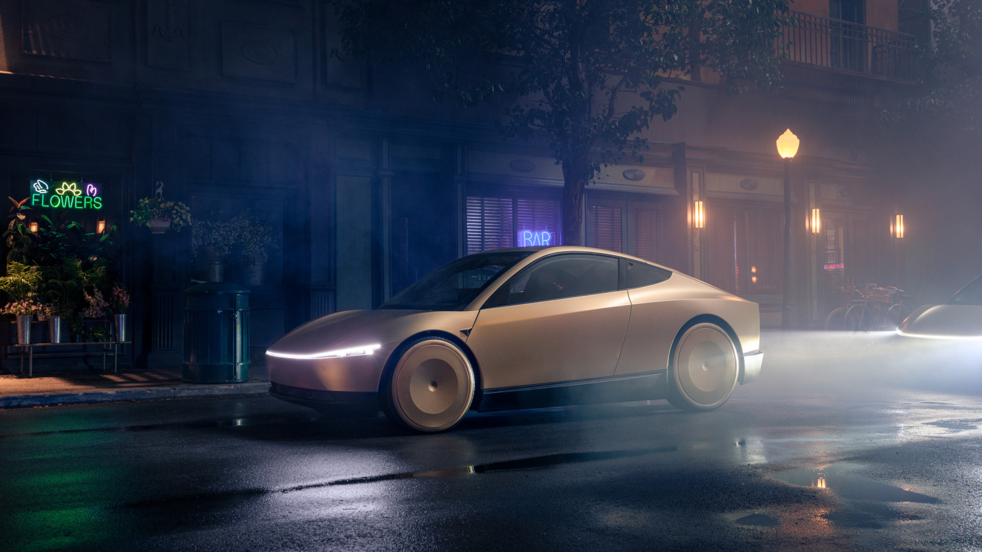 O robotáxi Tesla Cybercab vai-se exibir em Portugal esta semana