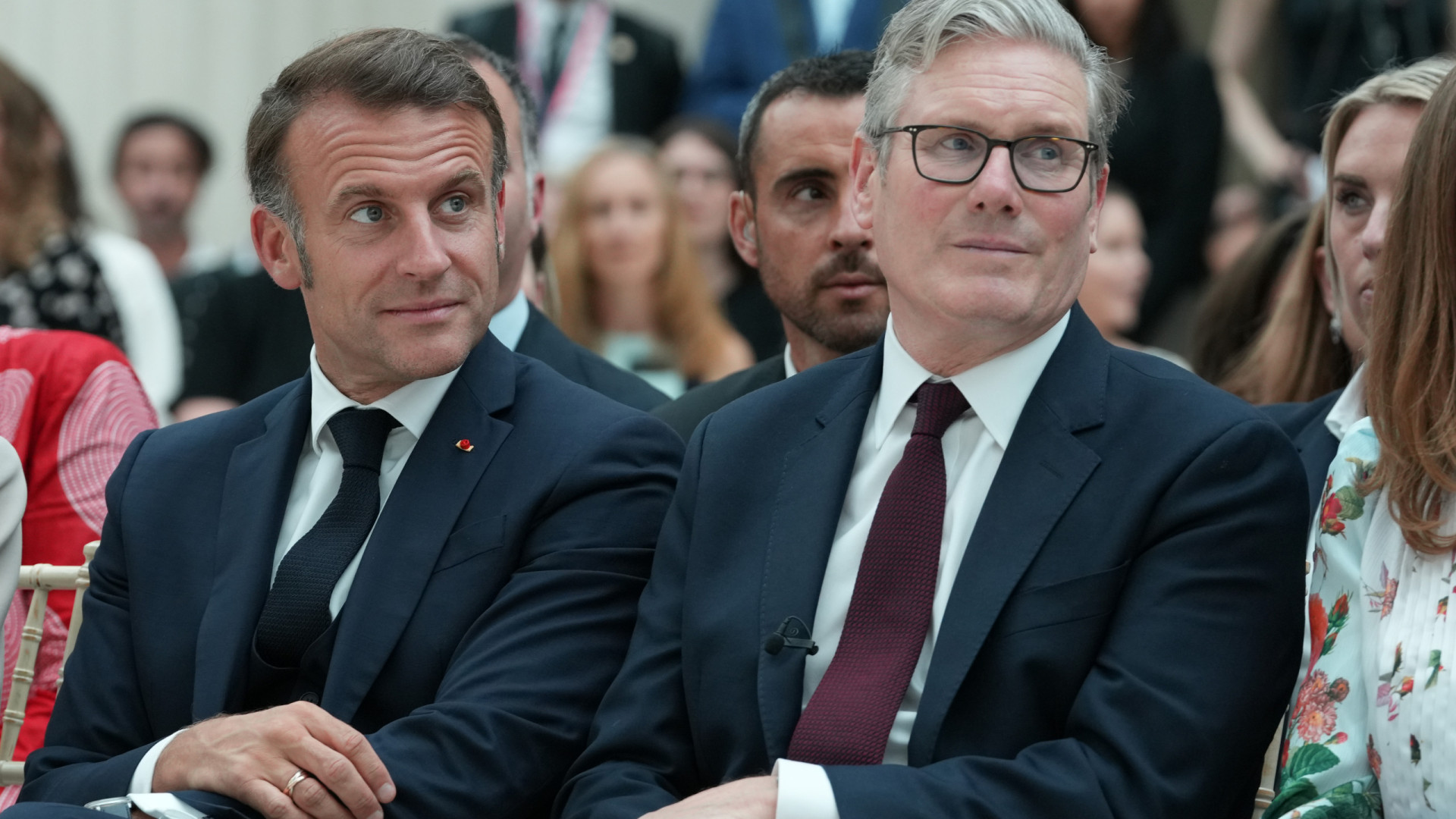 Starmer e Macron querem 