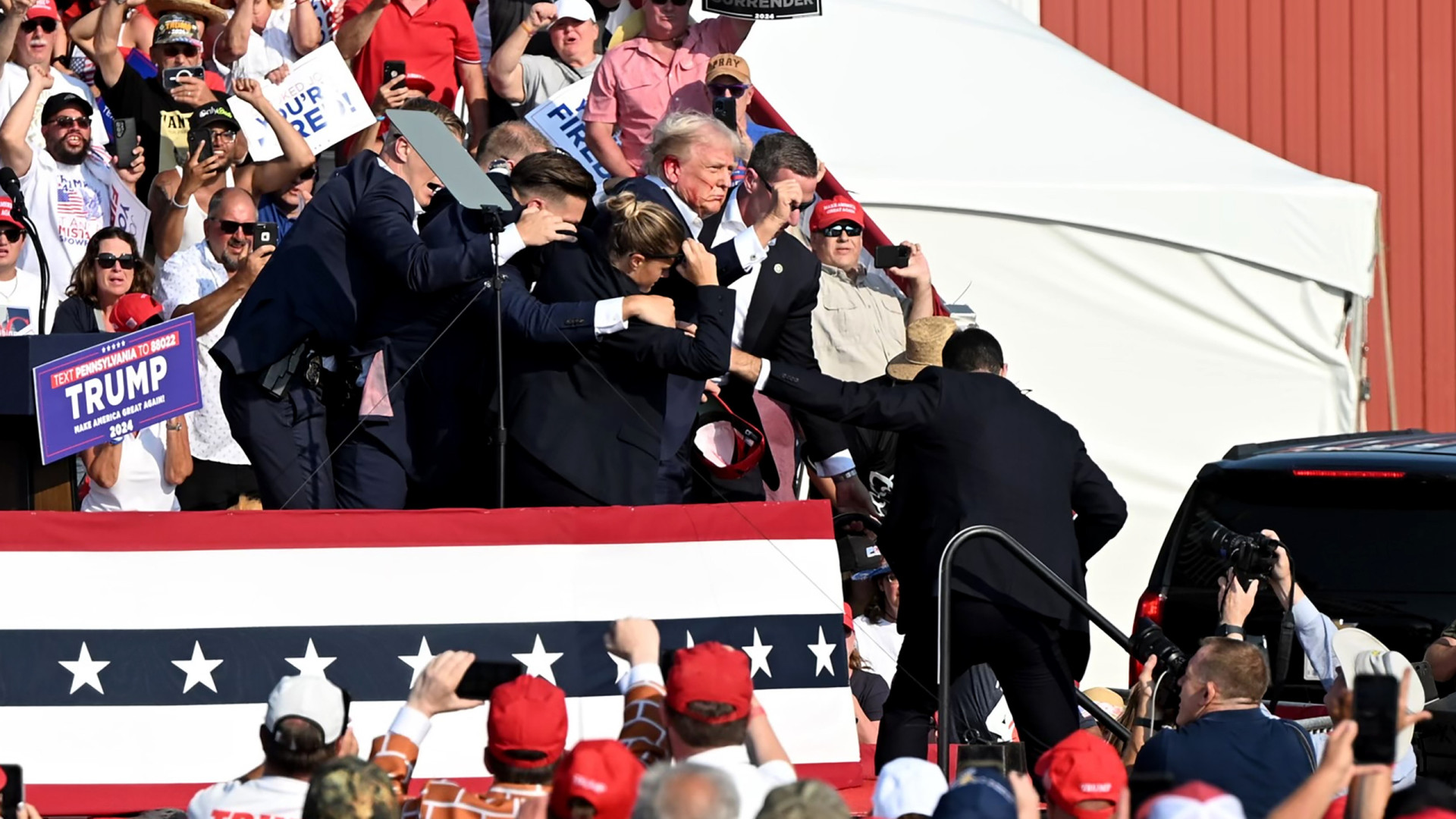Suspensos seis agentes dos serviços secretos pelo ataque a Trump em 2024