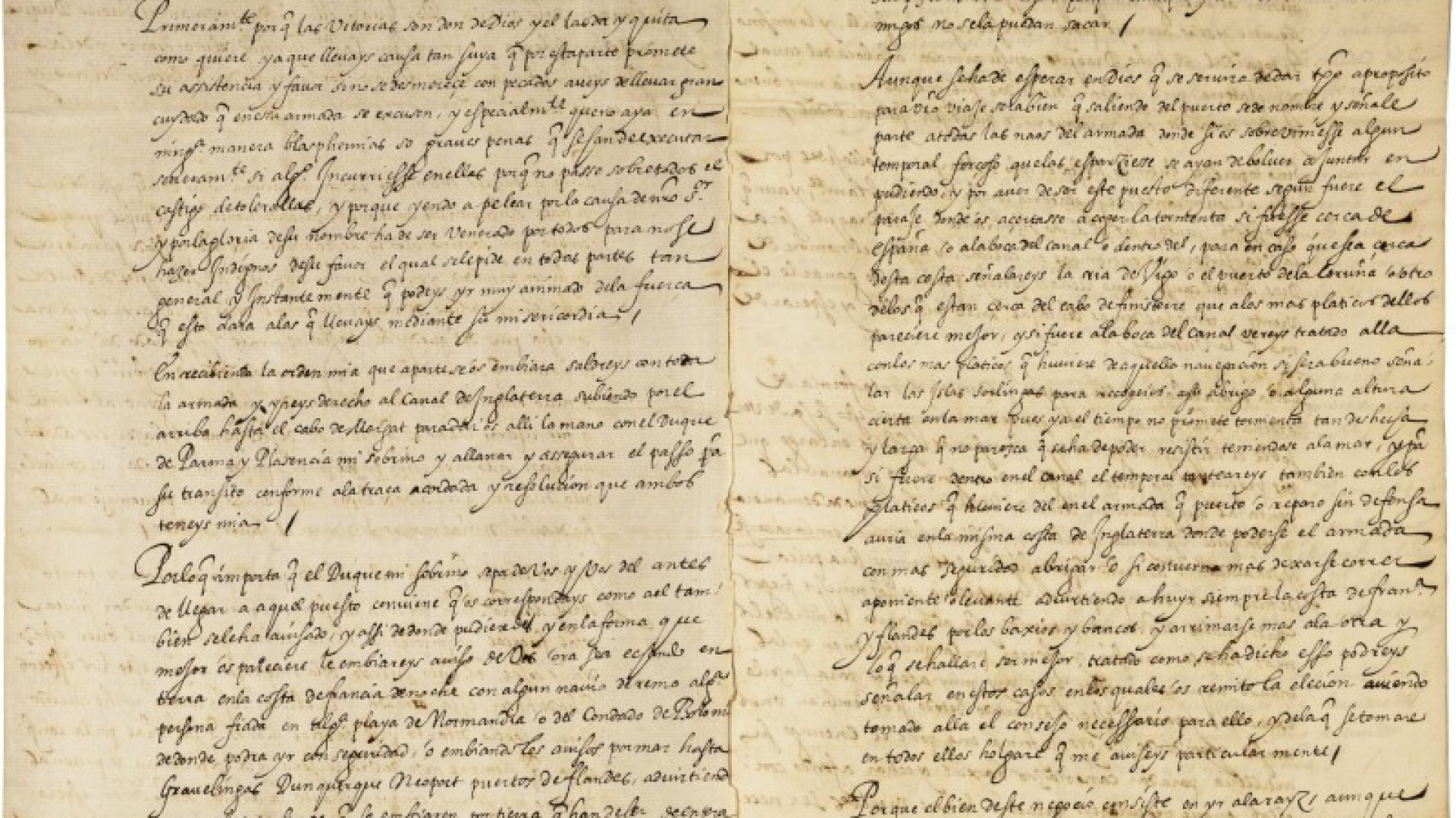 Cartas de Filipe II com ordem contra pretendente ao trono leiloadas