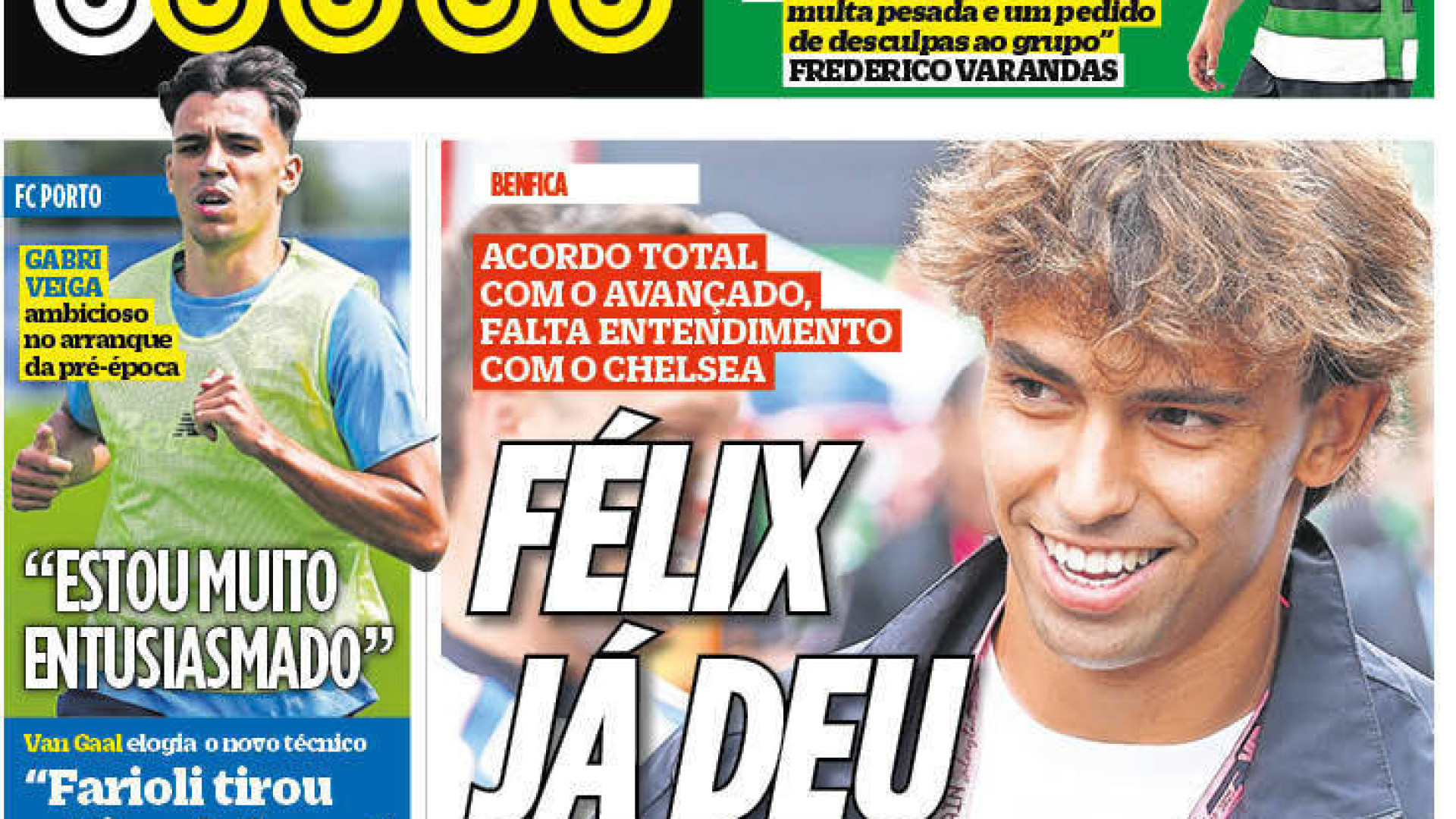 Por cá: Gyokeres alimenta polémica e João Félix aceita Benfica