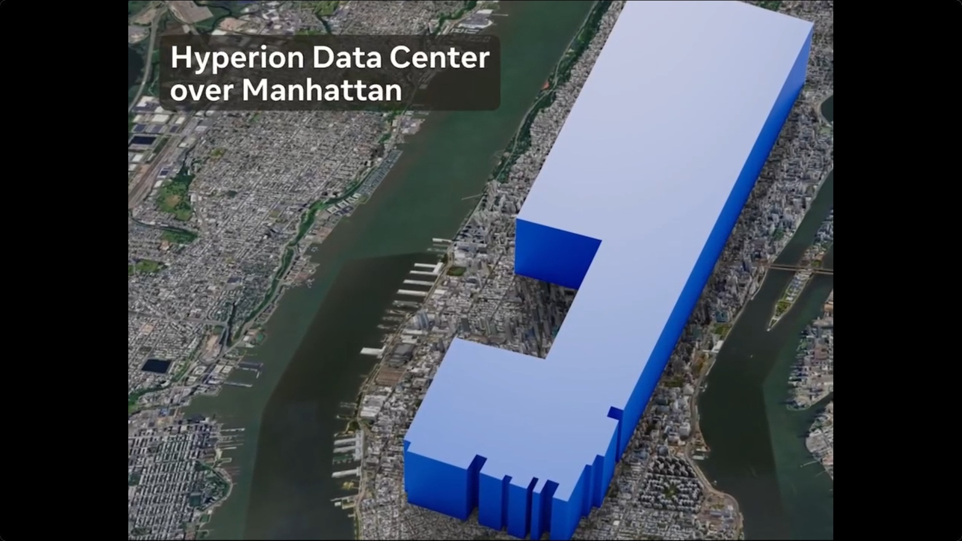 Meta construirá centro de dados do tamanho de Manhattan, em Nova Iorque