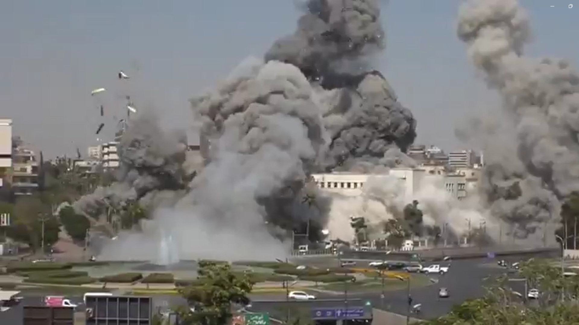 Imagens mostram violência das explosões em Damasco
