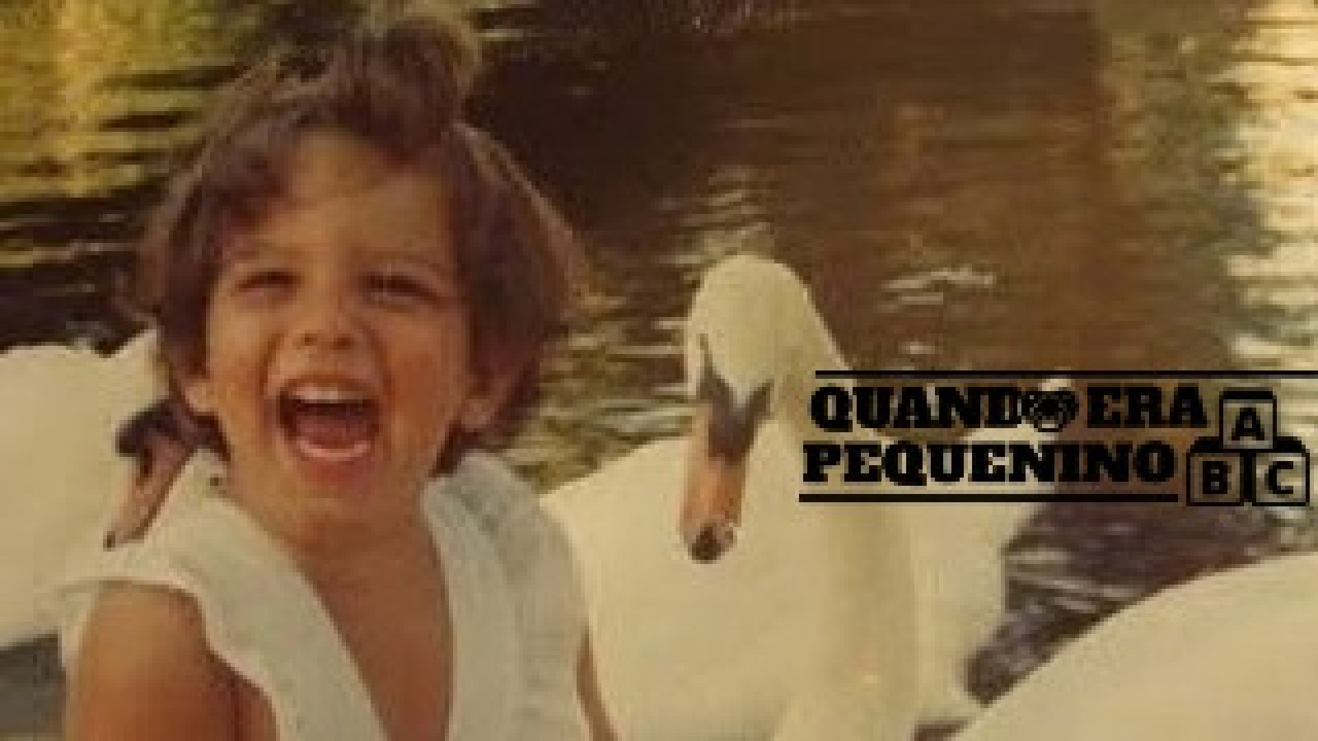 Quando era pequenina: “Os meus pais odiavam sair de casa em agosto”
