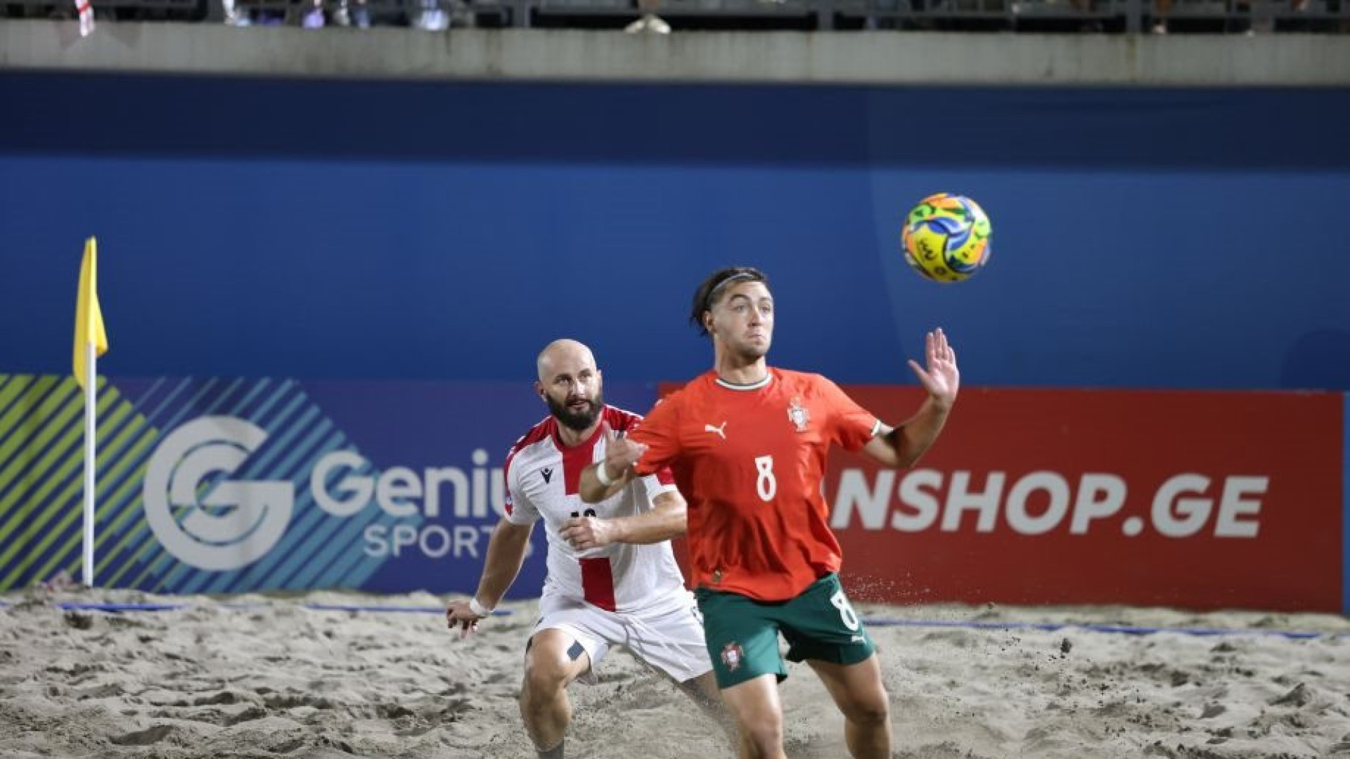 Portugal goleia Geórgia e termina etapa com pleno de triunfos