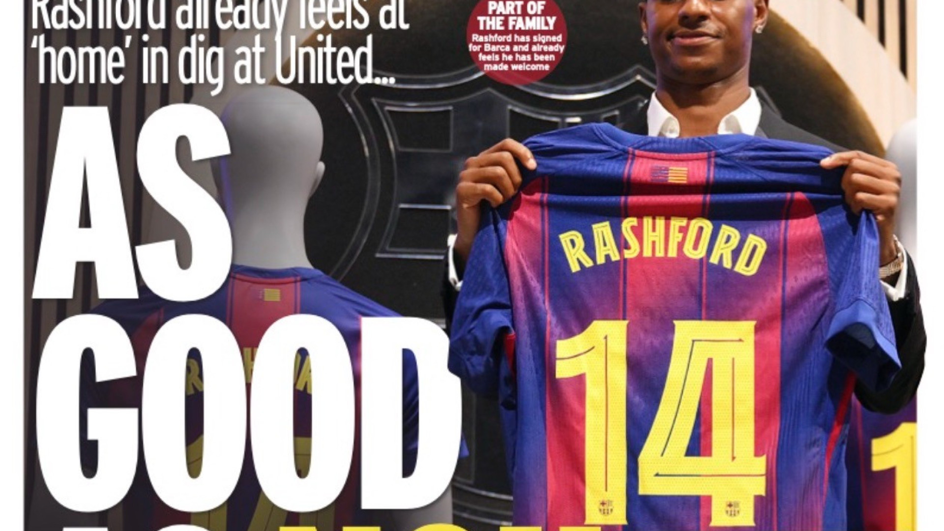 Lá fora: Rashford assina pelo Barcelona e Juventus garante João Mário
