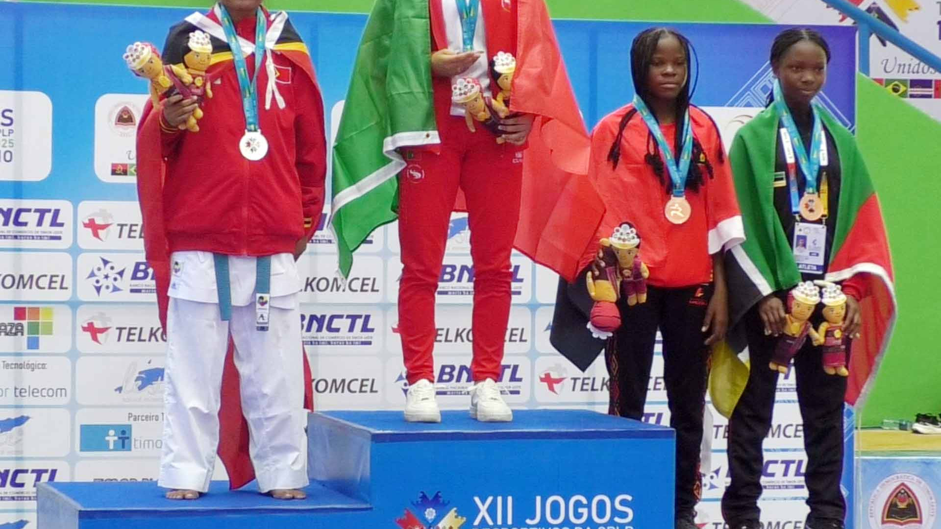 Portugal termina Jogos da CPLP com 42 pódios e 26 medalhas de ouro