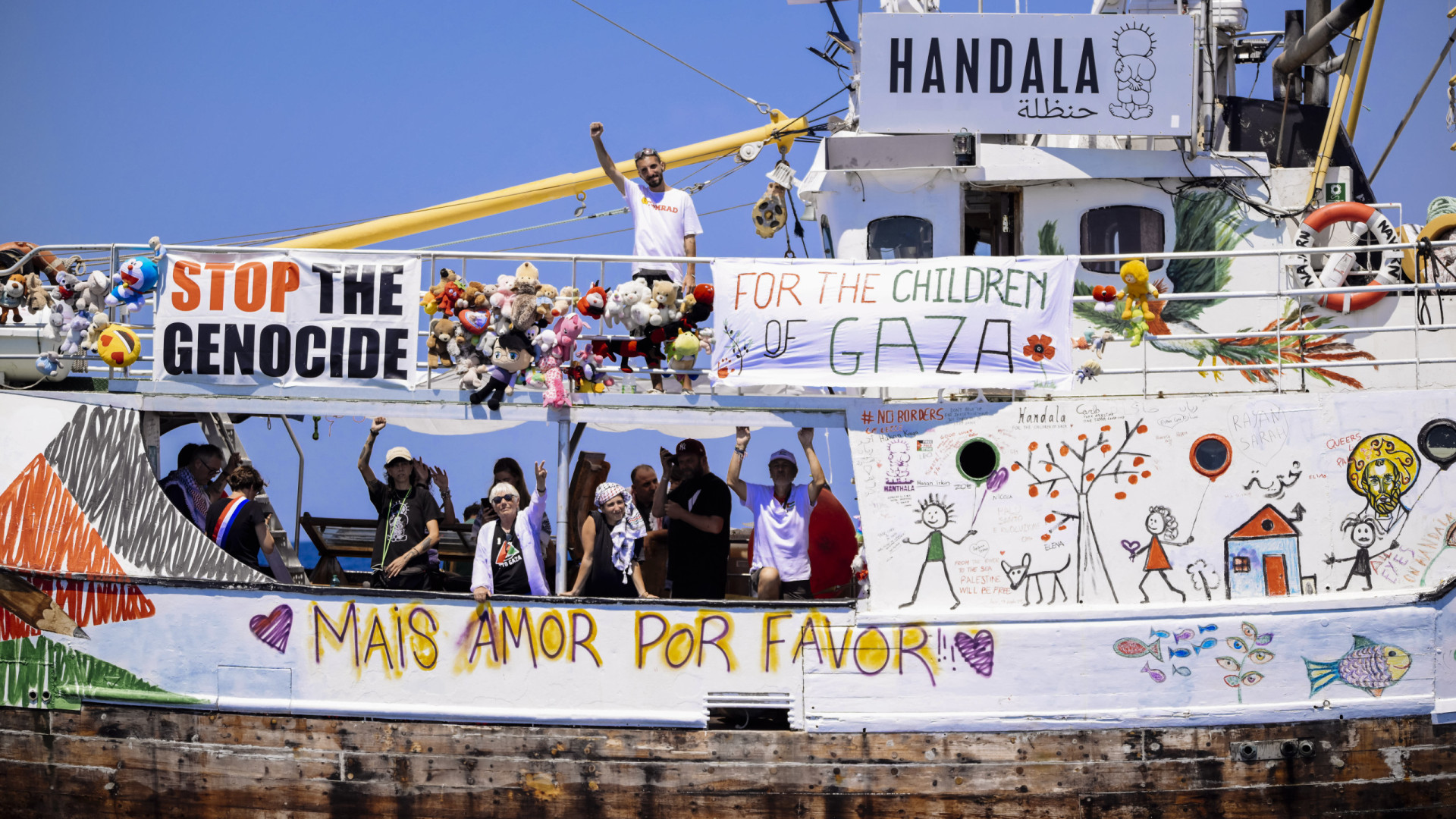 Israel interceta navio Handala que 