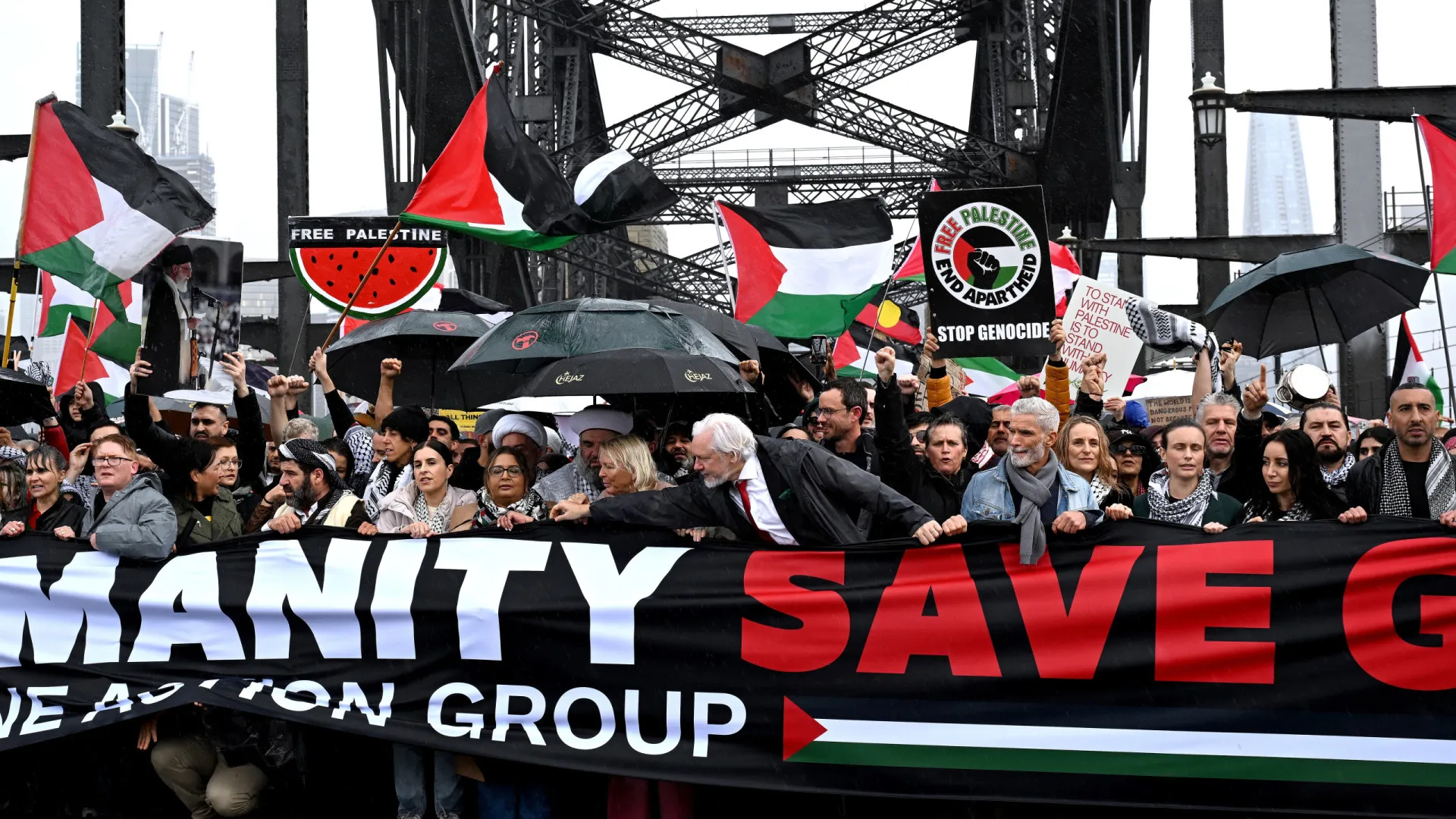 "Salvar Gaza". Milhares manifestam-se na Austrália pela Palestina
