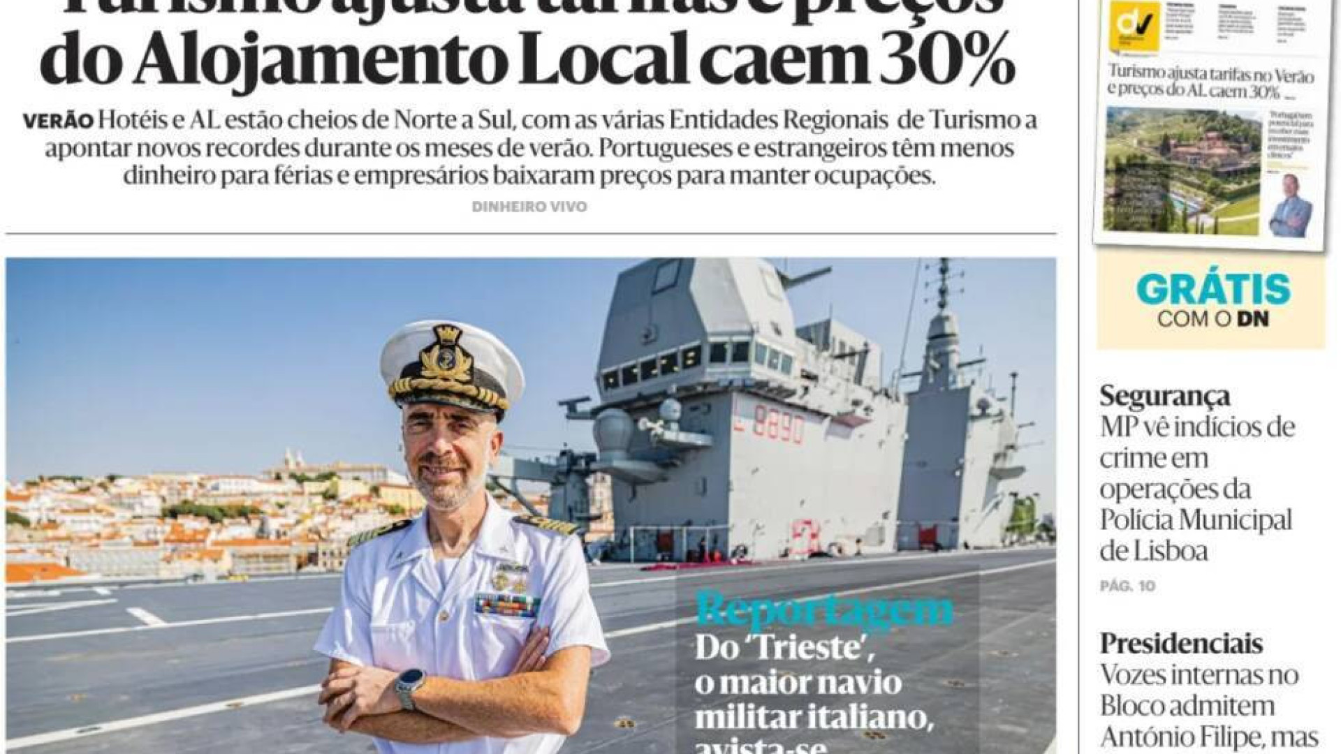 Hoje é notícia: Turismo ajusta tarifas; 'Nem-nem'? Mais baixo em 14 anos