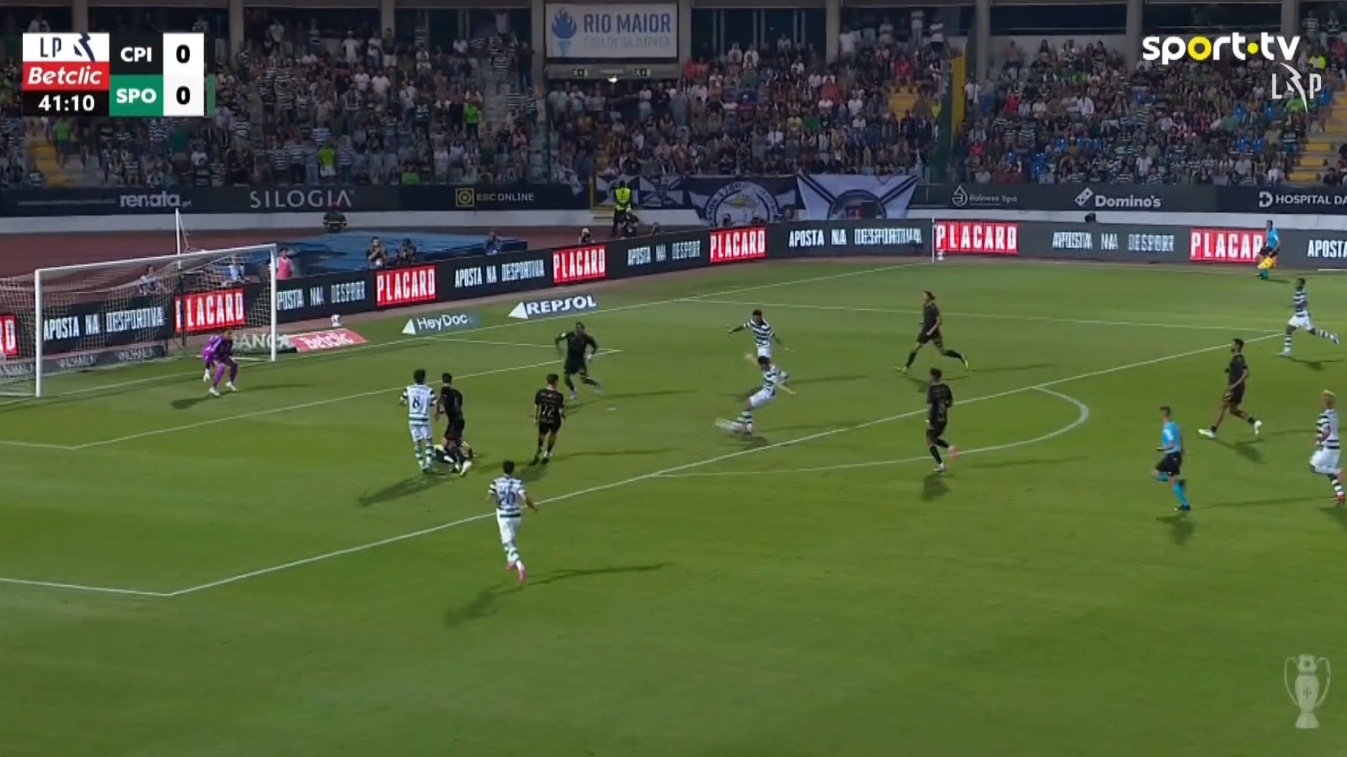 Trincão fez o primeiro golo do Sporting na I Liga 25/26… com este pontapé