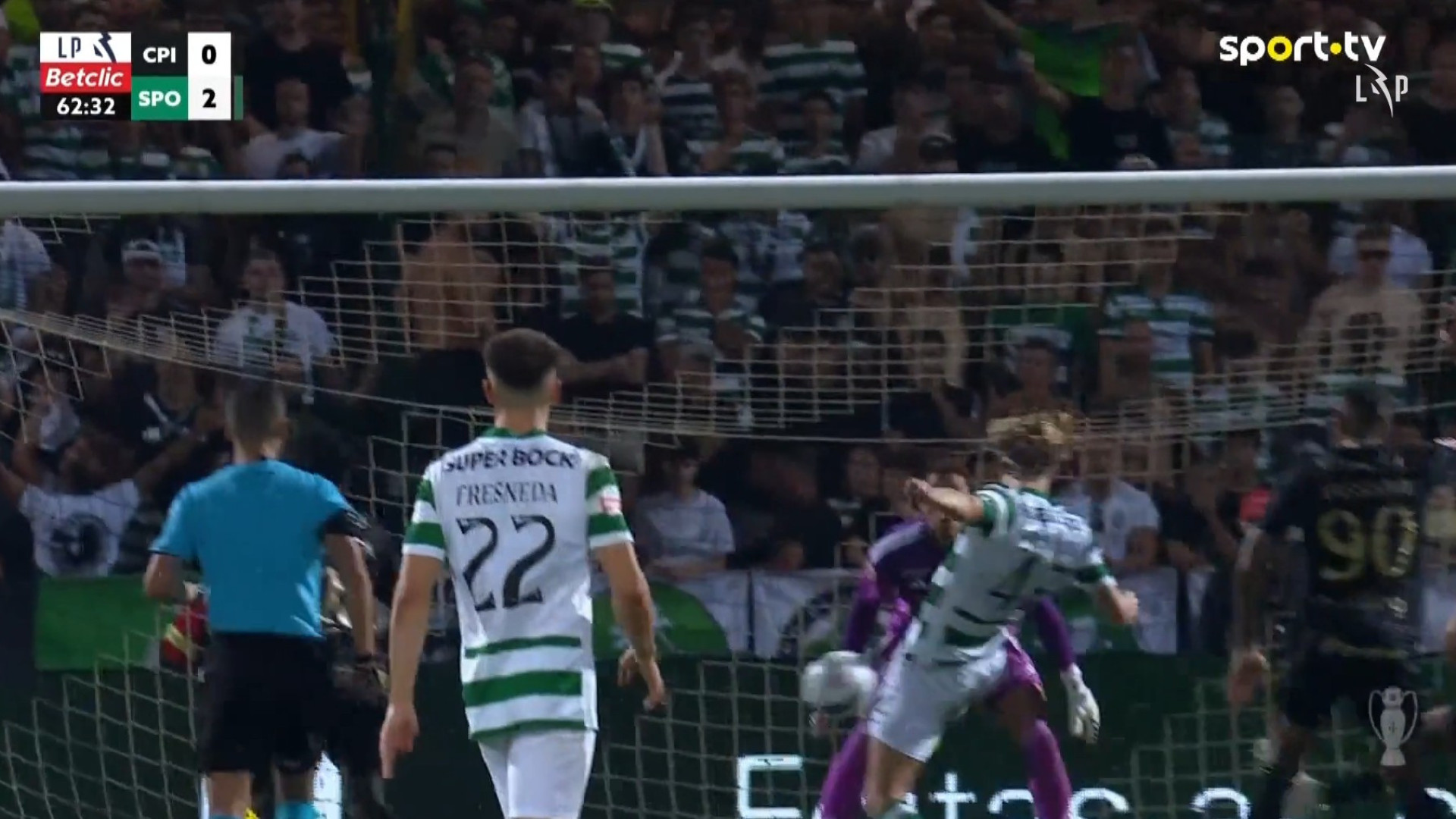 Hjulmand 'fez' de Viktor Gyokeres e fechou as contas do Casa Pia-Sporting