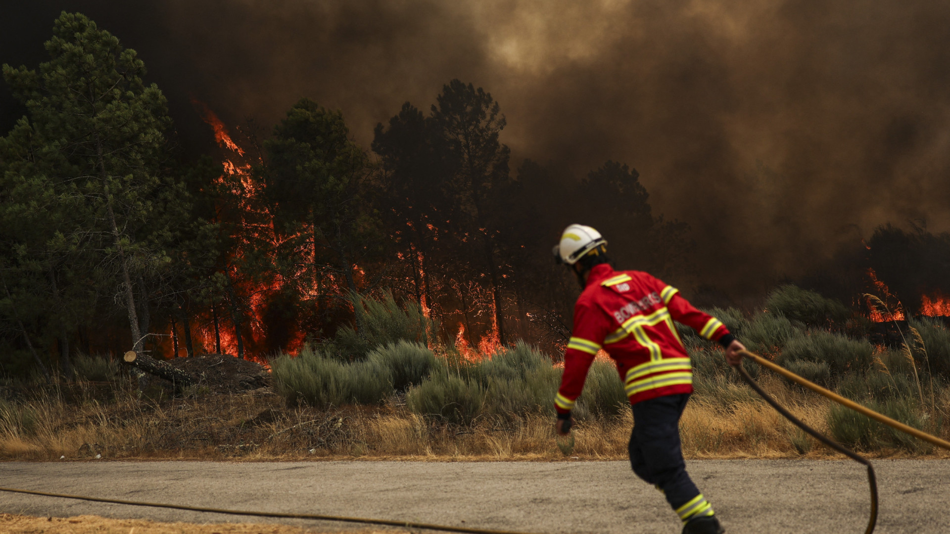 Mais de 2.500 operacionais combatem 22 incêndios em curso