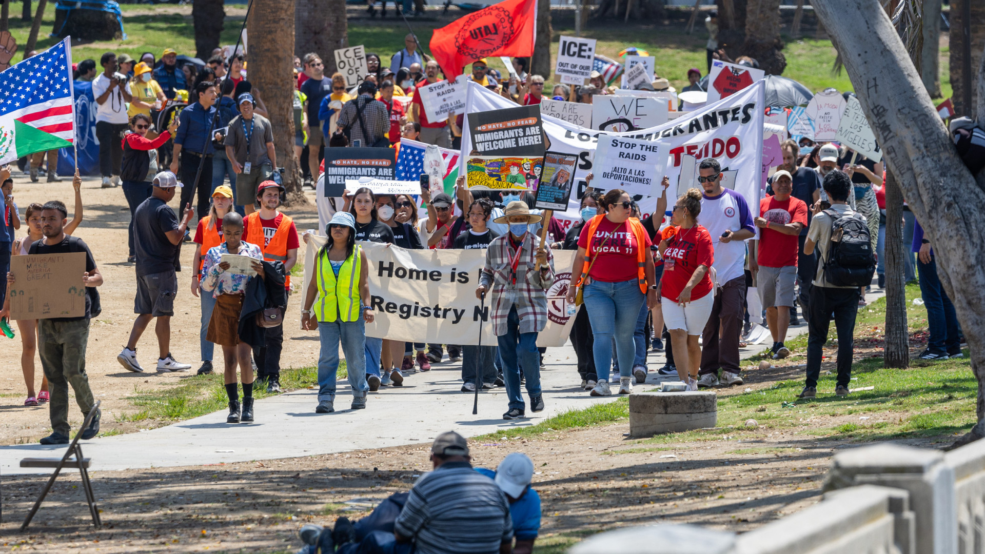 ONG acusa EUA de "brutalidade" contra manifestantes em Los Angeles