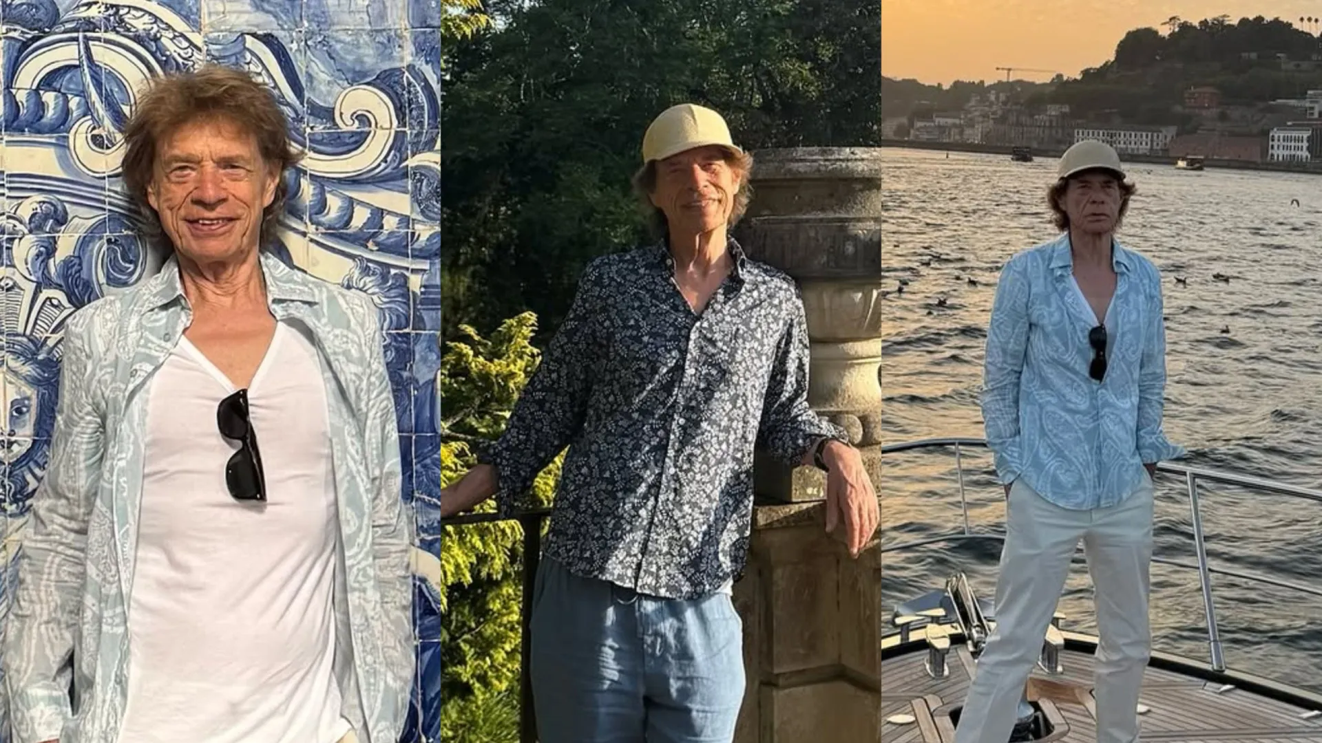 Mick Jagger e as fotografias das férias de verão em Portugal