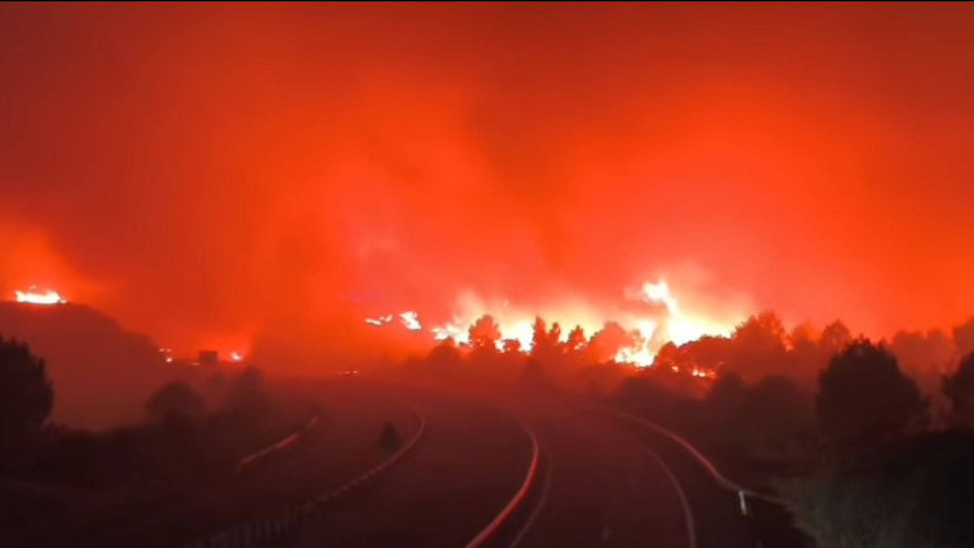 Espanha. Já foram consumidos mais de 382 mil hectares nos incêndios
