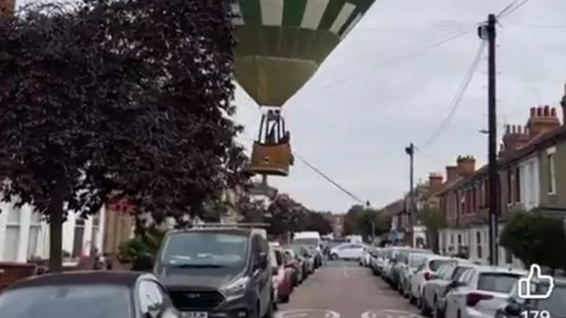 Balão fez aterragem de emergência 
