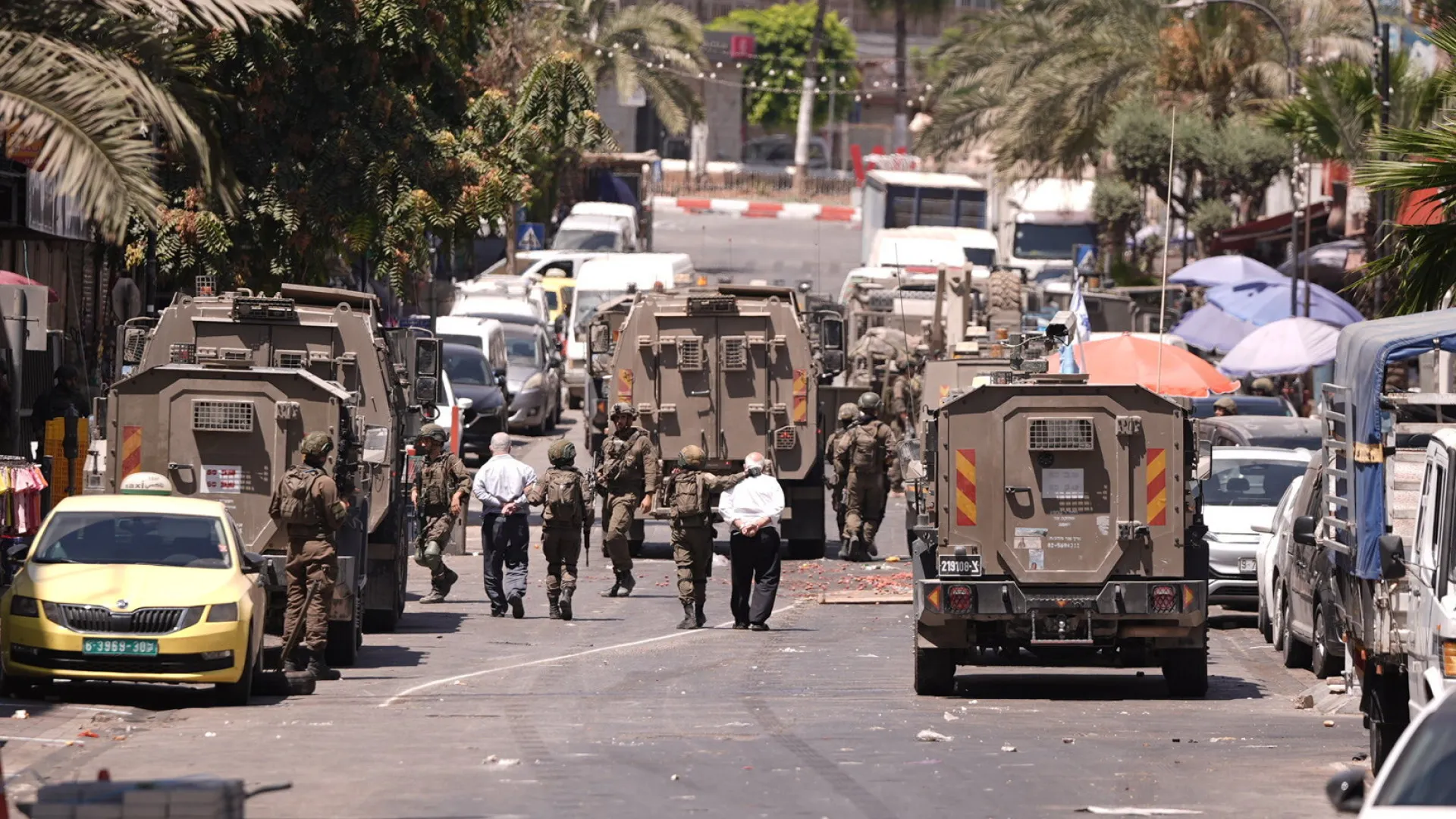 
                    Pelo menos 58 feridos em ataque de Israel na Cisjordânia
                