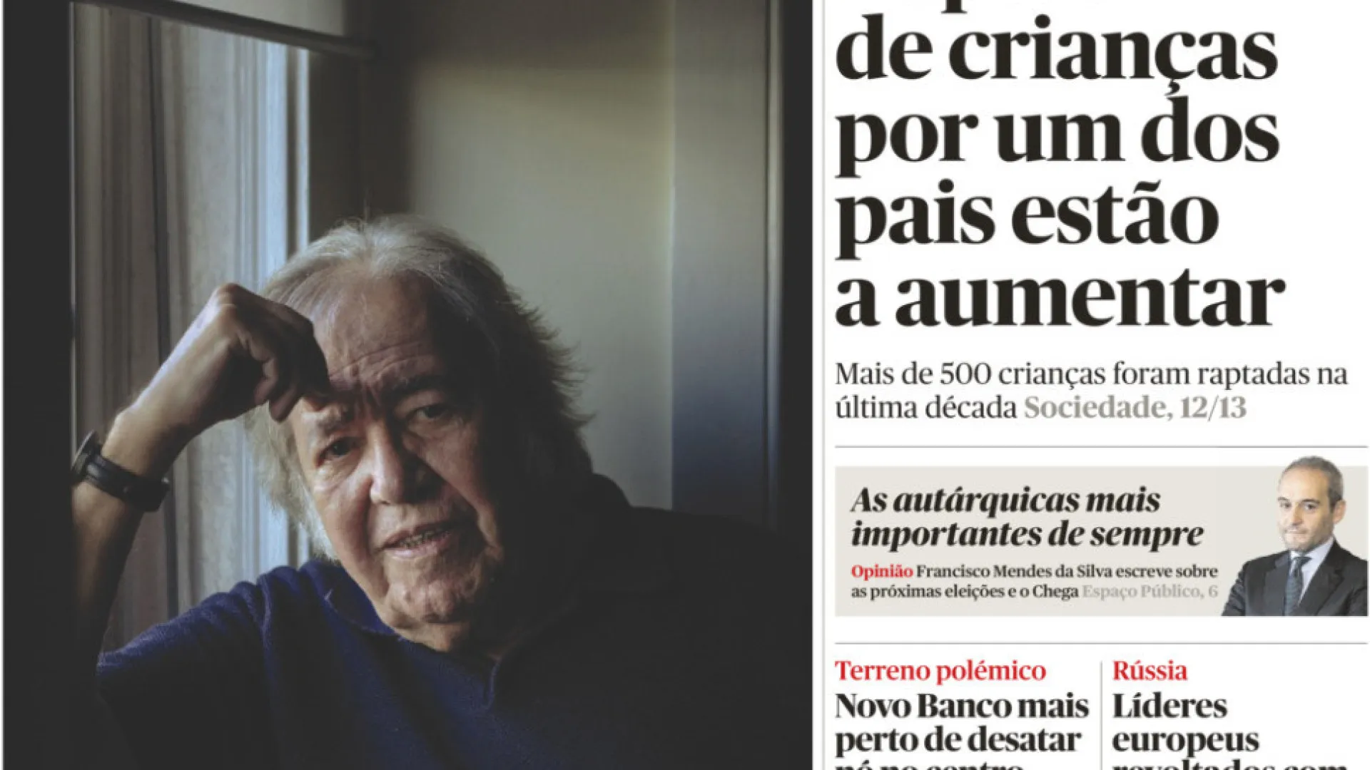 
                    Hoje é notícia: Pais raptam filhos; 'Mini-SEF' herda 100 mil processos
                