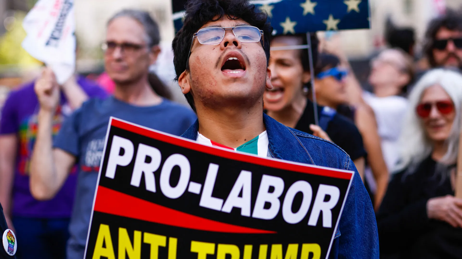 
                    Dia do Trabalho motiva protestos anti-Trump
                