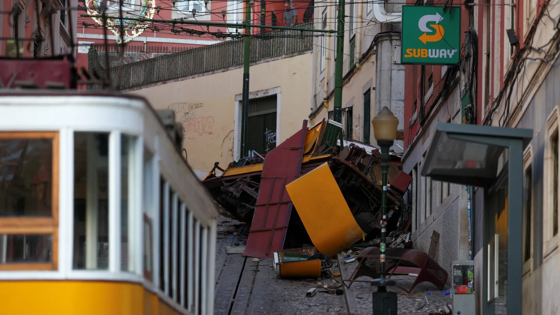 
                    Acidente provocou 17 mortos. Mas como funciona o Elevador da Glória?
                