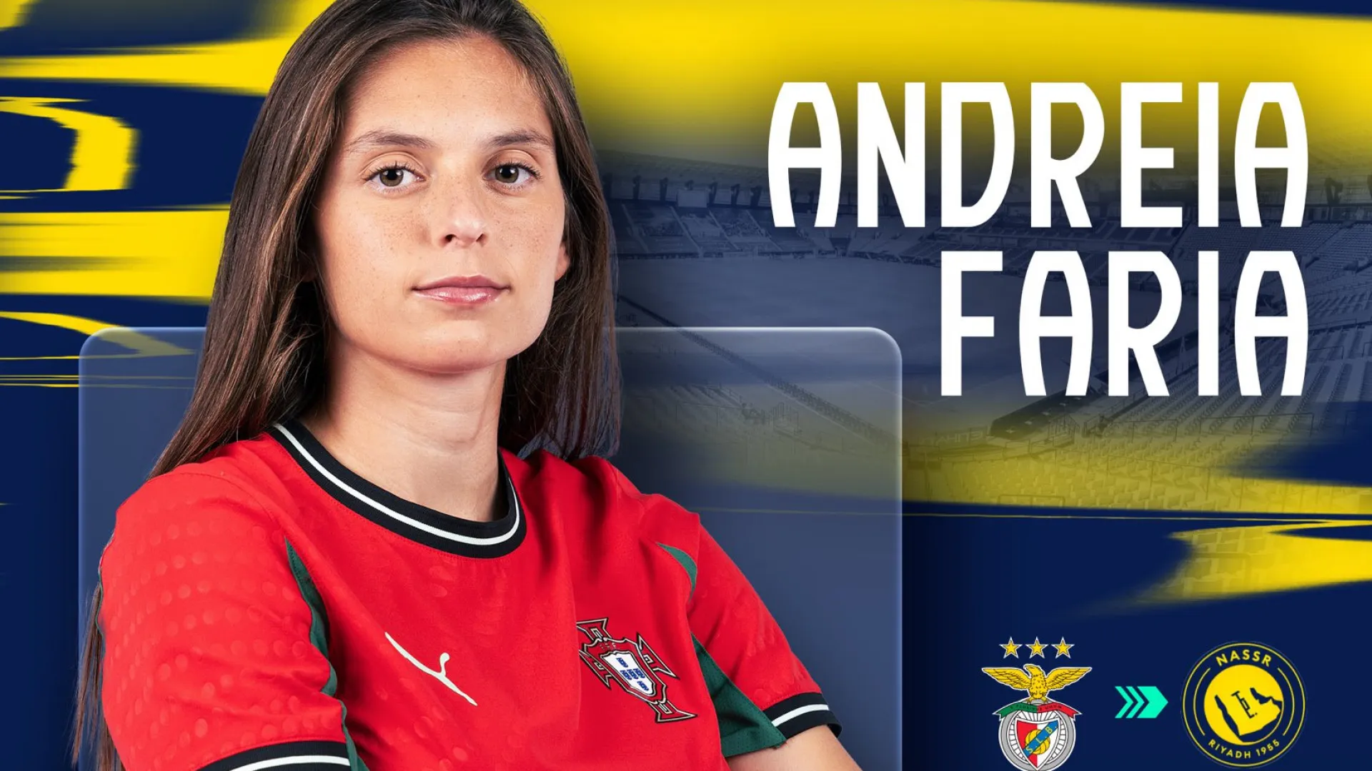 
                    Andreia Faria despede-se do Benfica e passa a rivalizar com Jéssica Silva
                