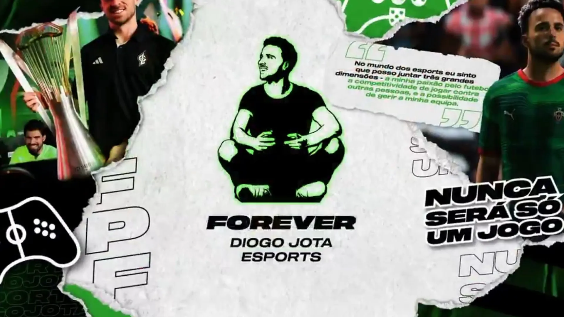 
                    Mais uma homenagem. FPF inaugura Arena Diogo Jota 
                