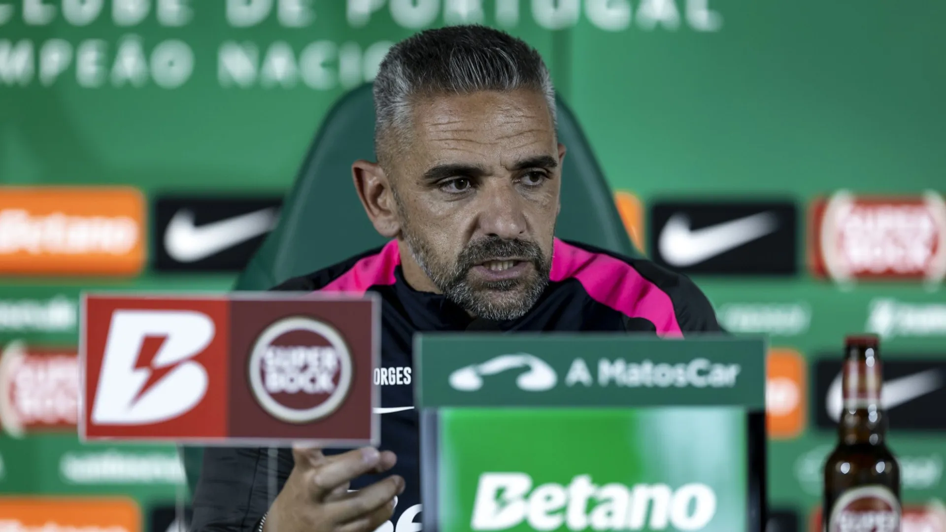 
                    EM DIRETO: Rui Borges faz a antevisão ao Gil Vicente-Sporting
                
