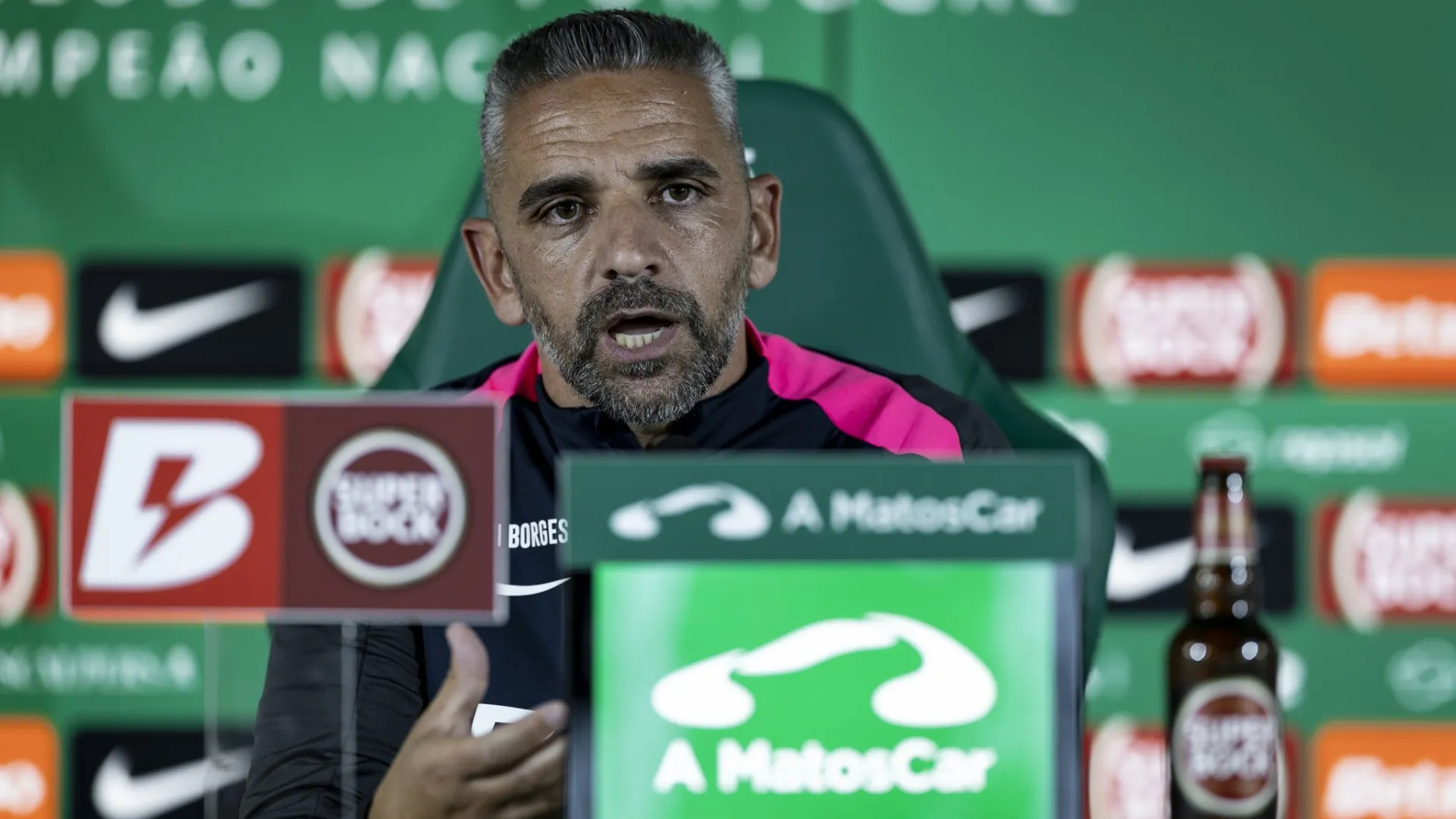 Rui Borges explica lesão de Luis Suárez e visa Sporting: "Não pode ser"