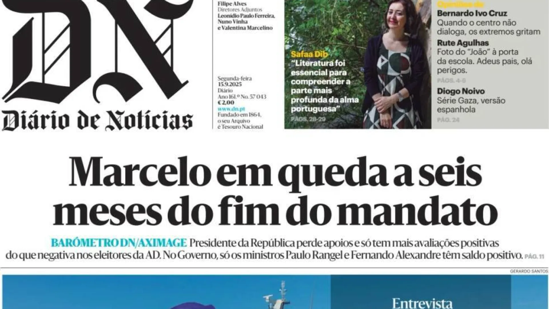 
                    Hoje é notícia: Marcelo em queda; Mil despedidos no têxtil e calçado
                