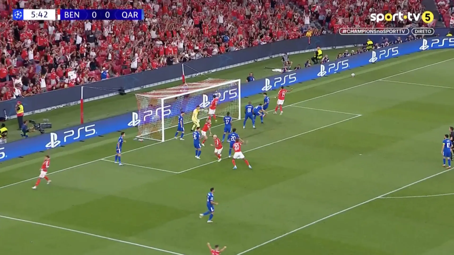 
                    Melhor início era impossível. 6 minutos e Benfica marca na Champions
                