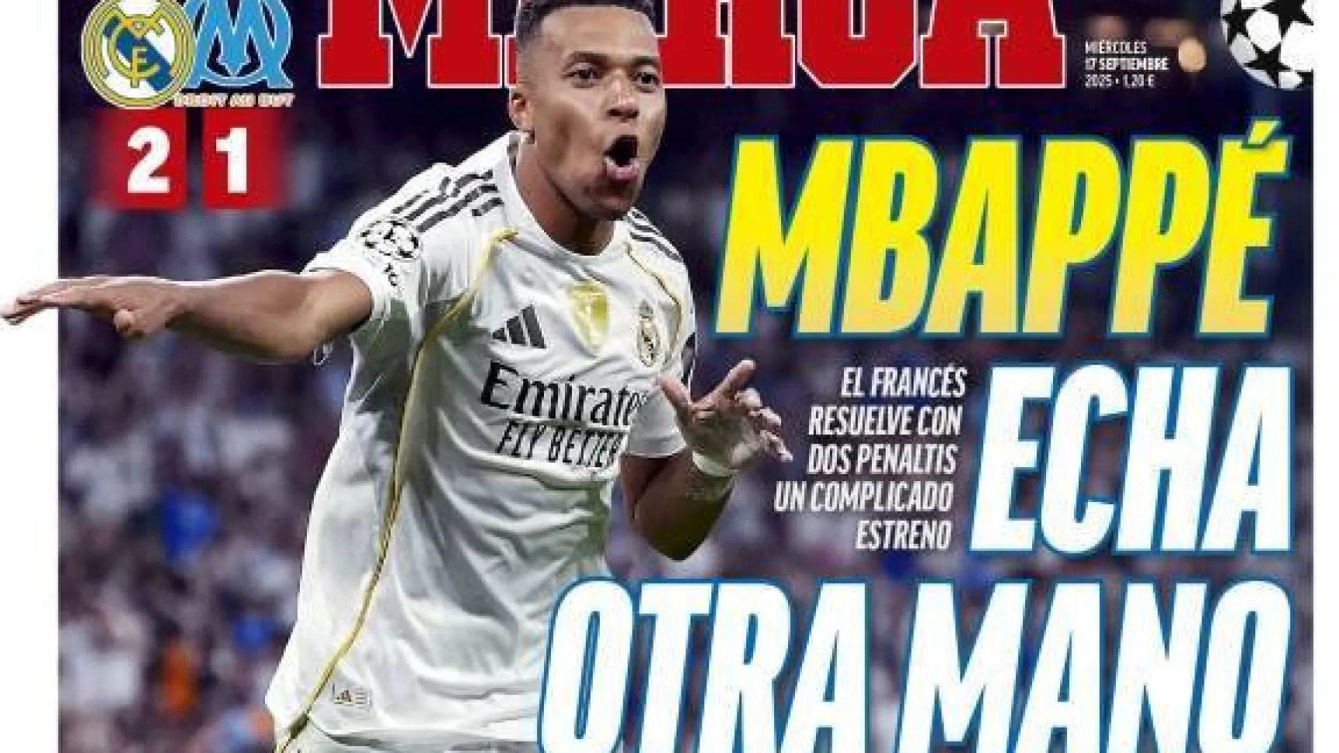 Lá fora: Mbappé dá 'boleia' ao Real. Amorim tem três jogos para se salvar
