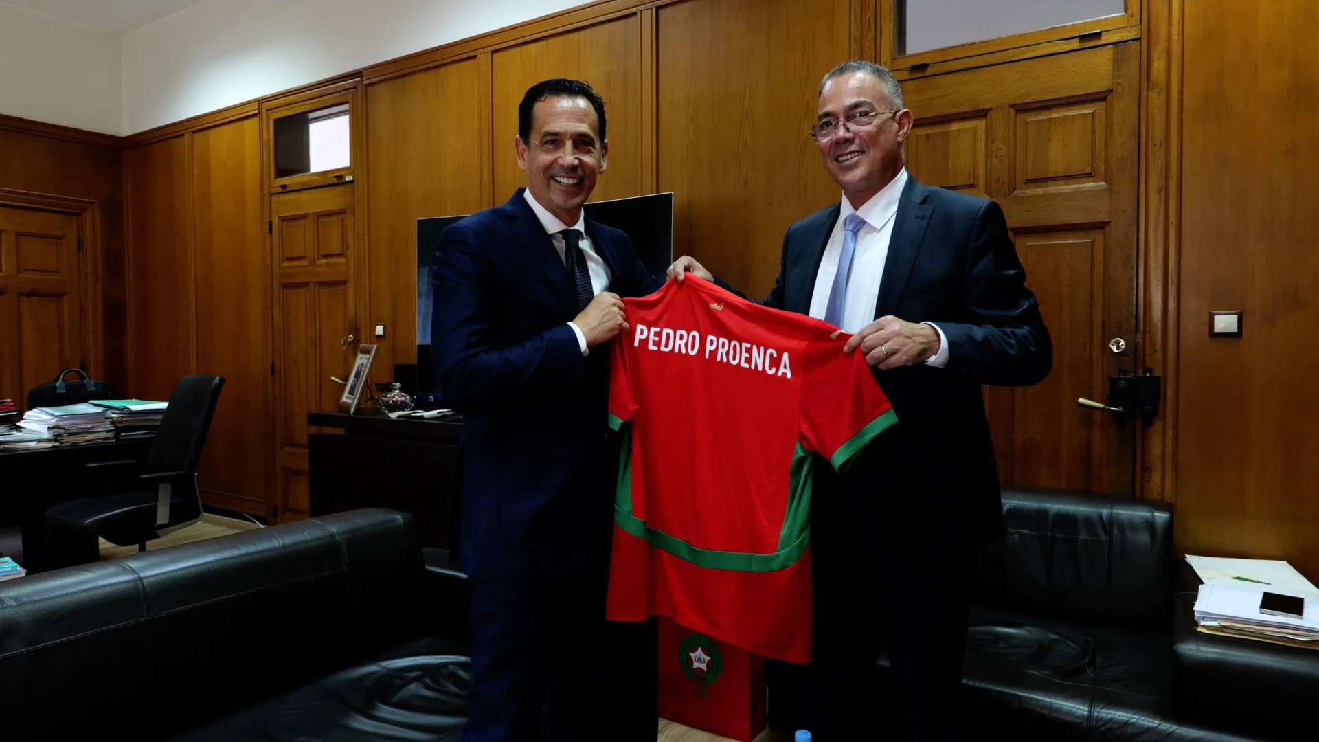 
                    FPF e federação marroquina em Rabat para partilhar 